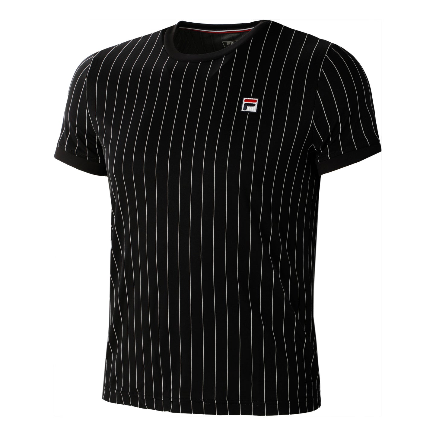 Fila Stripes Tričko Muži-Černá,Bílá Fila Stripes Tričko Muži-Černá,Bílá