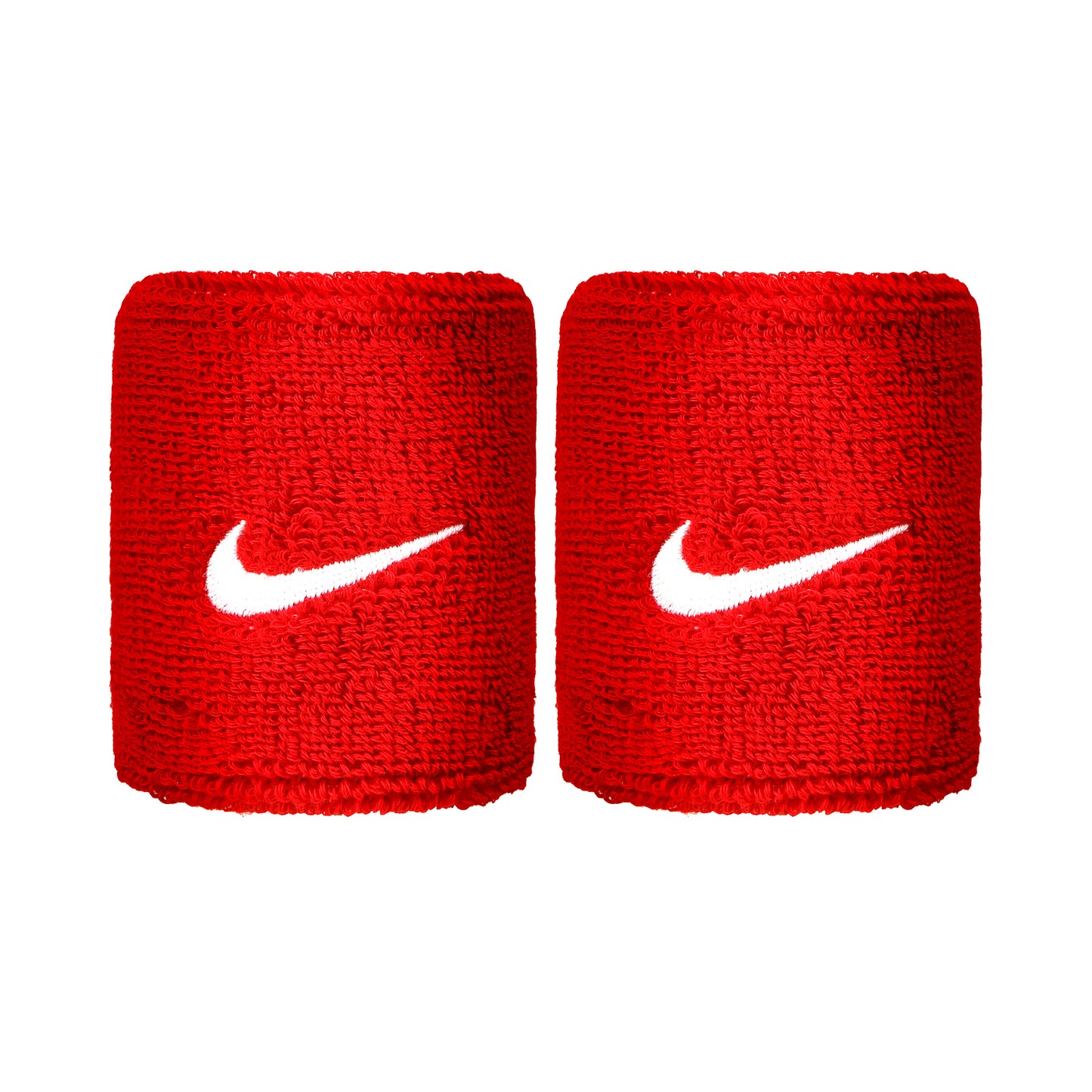 Nike Swoosh Potítko 2ks v baleni krátky - červená, bílá Nike Swoosh Potítko 2ks v baleni krátky - červená, bílá