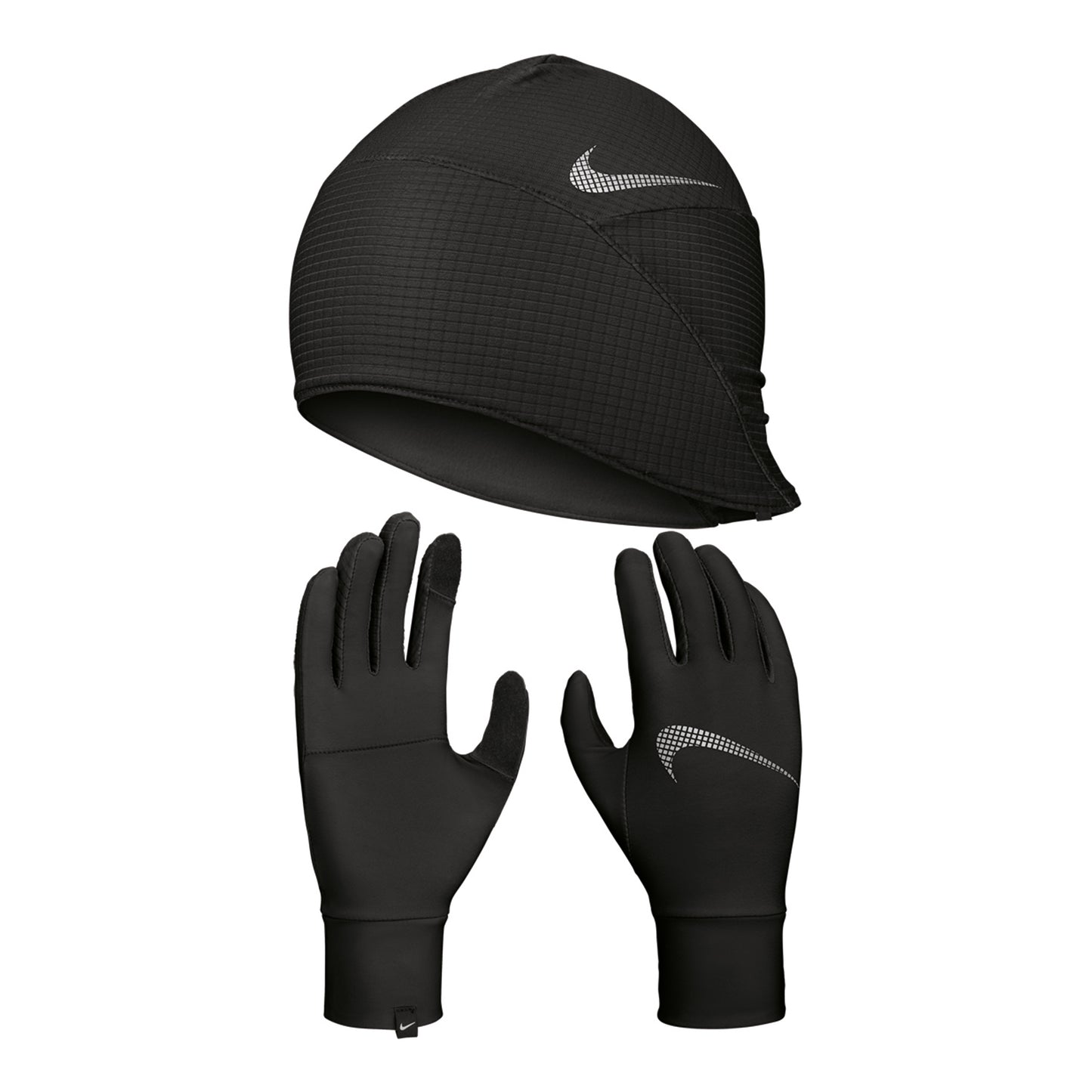 Nike Essential Running Set Laufmütze + Běžecké rukavice Dámy-černá,bílá Nike Essential Running Set Laufmütze + Běžecké rukavice Dámy-černá,bílá