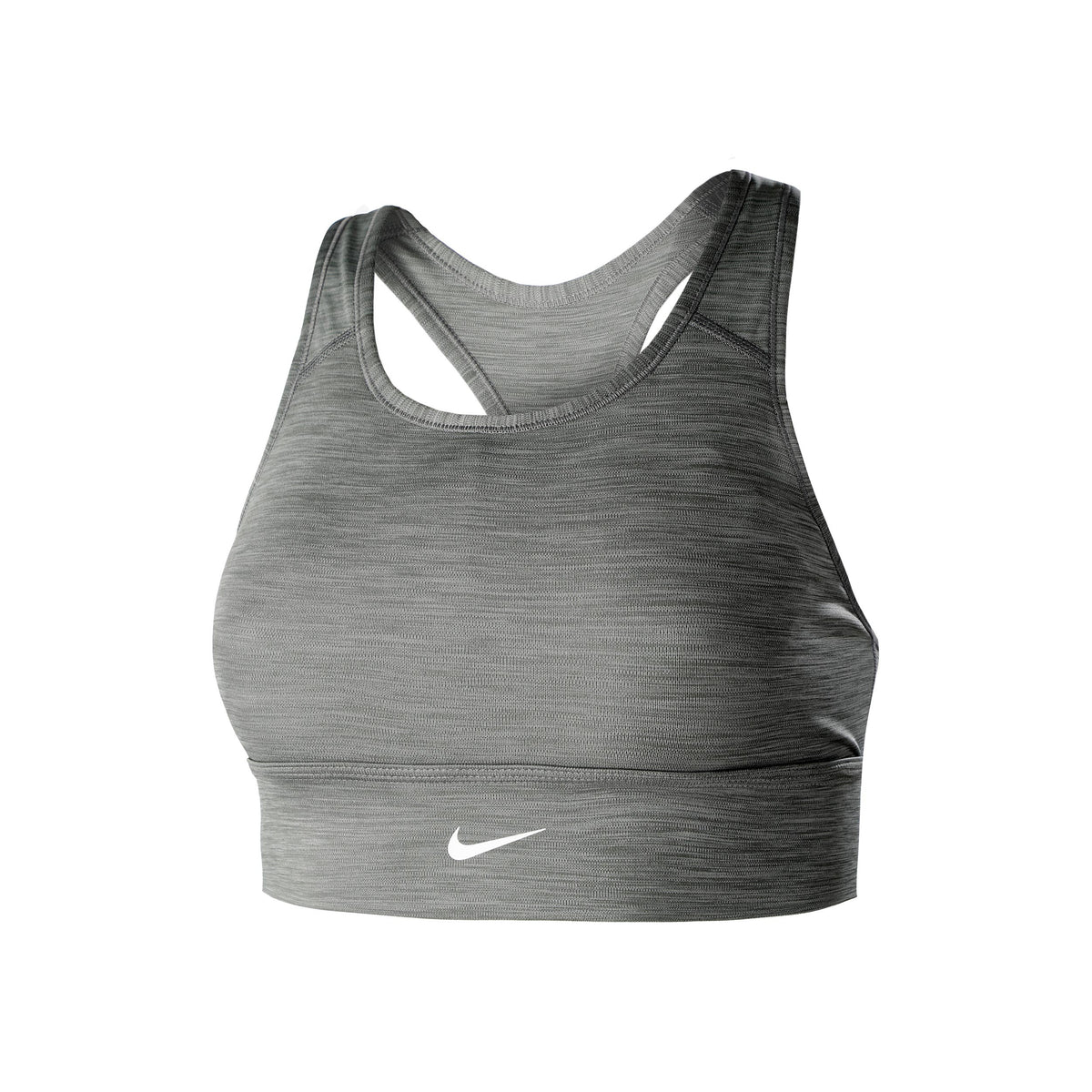Nike Swoosh Long Line Sportovní podprsenka Dámy - šedá, bílá Nike Swoosh Long Line Sportovní podprsenka Dámy - šedá, bílá