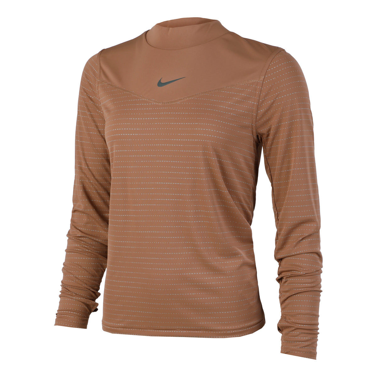 Nike Dri-Fit Run DVN S dlouhým rukávem Dámy - hnědá, Nike Dri-Fit Run DVN S dlouhým rukávem Dámy - hnědá,