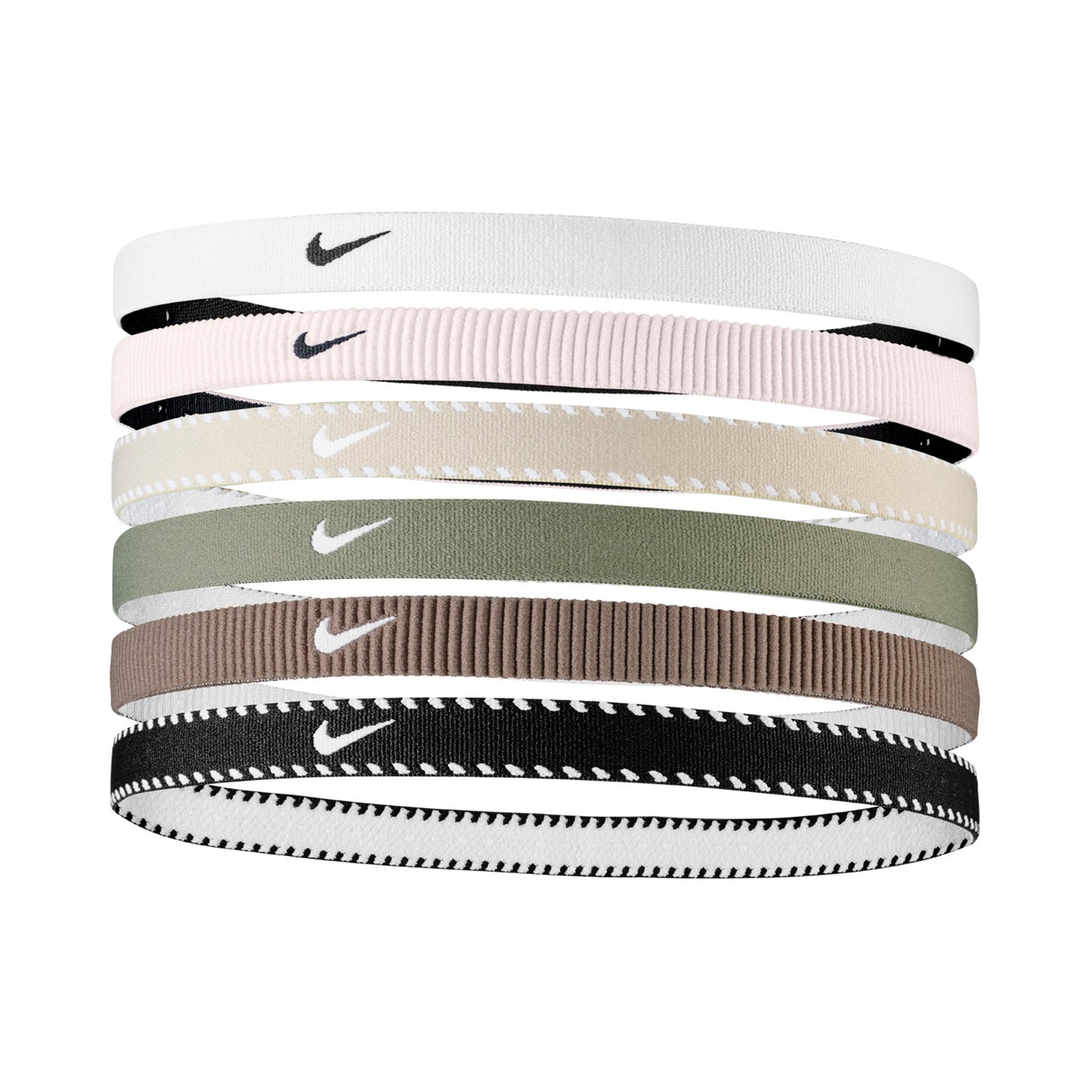Nike Nike Flex Classic Čelenka 6ks Balení-Bílá,Tmavě Modrá Nike Nike Flex Classic Čelenka 6ks Balení-Bílá,Tmavě Modrá