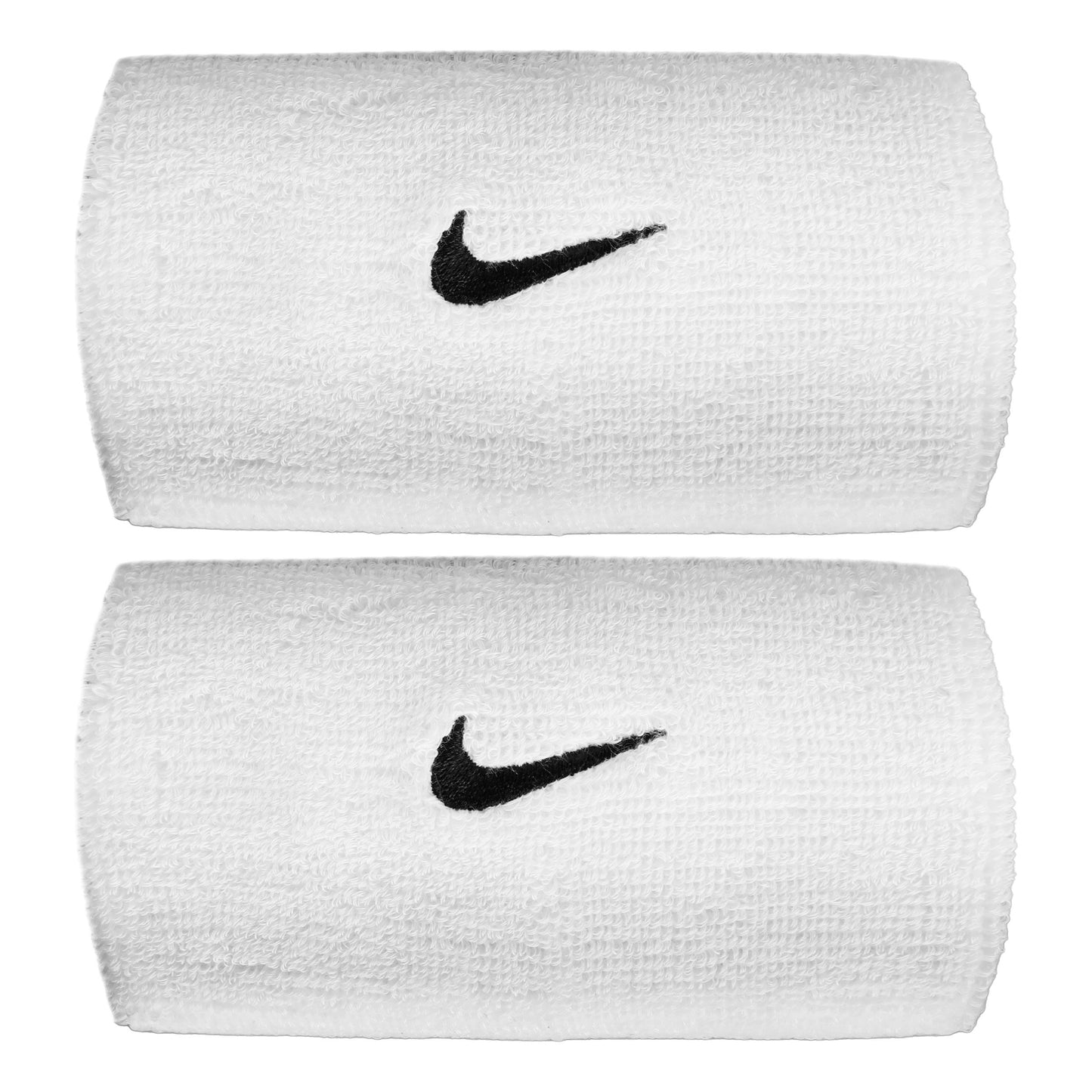 Nike Swoosh Classic Doublewide Potítko dlhý - bílá, černá Nike Swoosh Classic Doublewide Potítko dlhý - bílá, černá