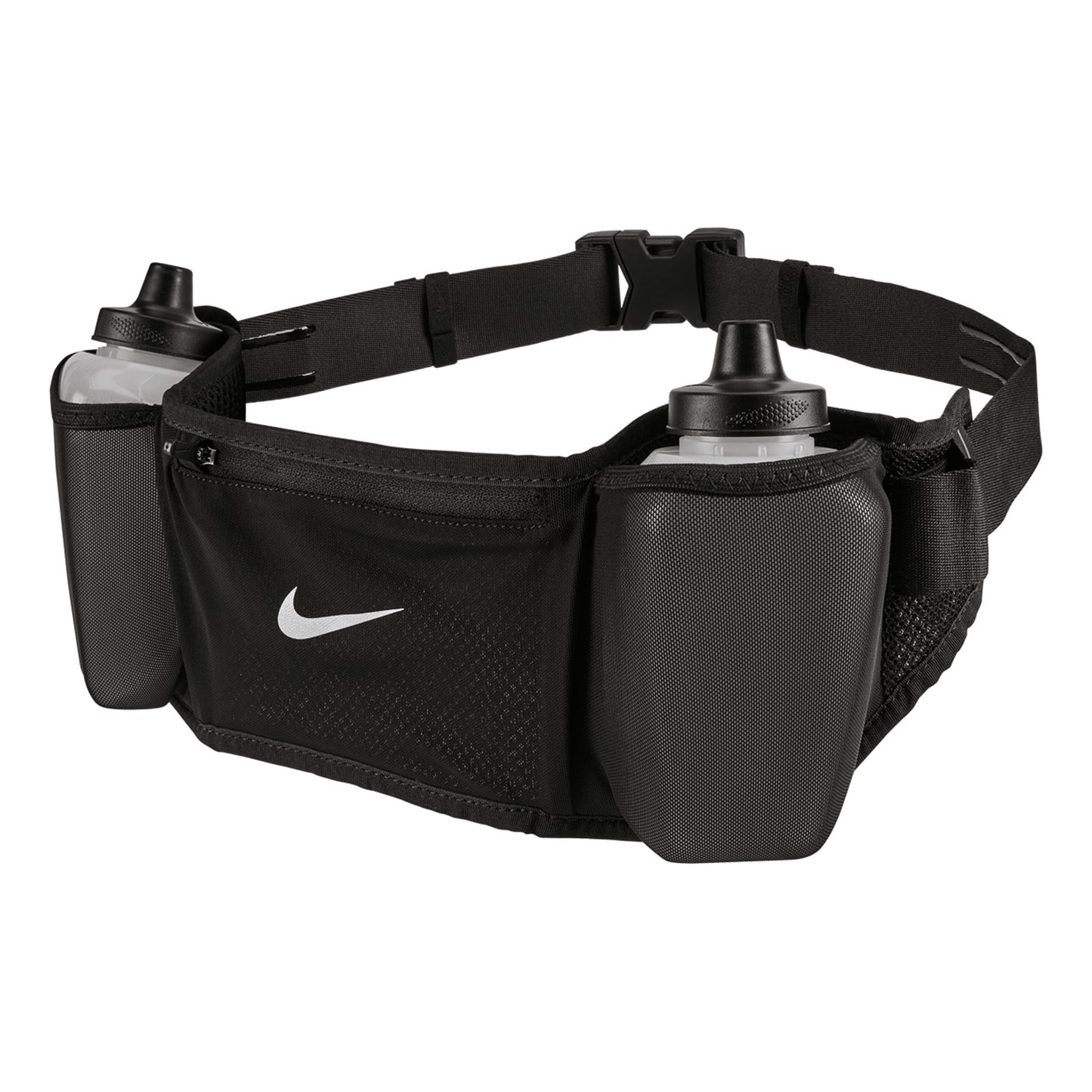 Nike Flex Flex Stride Double Bottel 709ml Pás na nápoj - černá Nike Flex Flex Stride Double Bottel 709ml Pás na nápoj - černá