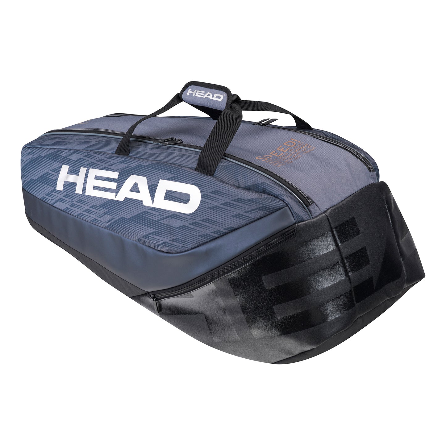 HEAD Djokovic 9R Supercombi Taška na raketu - černá HEAD Djokovic 9R Supercombi Taška na raketu - černá
