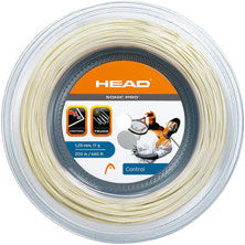 HEAD Sonic Pro Výplet-Role 200m-Bílá HEAD Sonic Pro Výplet-Role 200m-Bílá