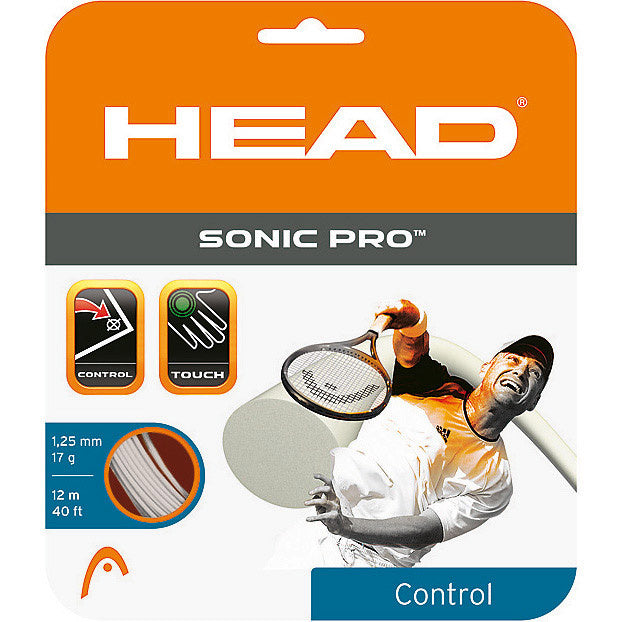 HEAD Sonic Pro Výpletová Sada 12m-Bílá HEAD Sonic Pro Výpletová Sada 12m-Bílá