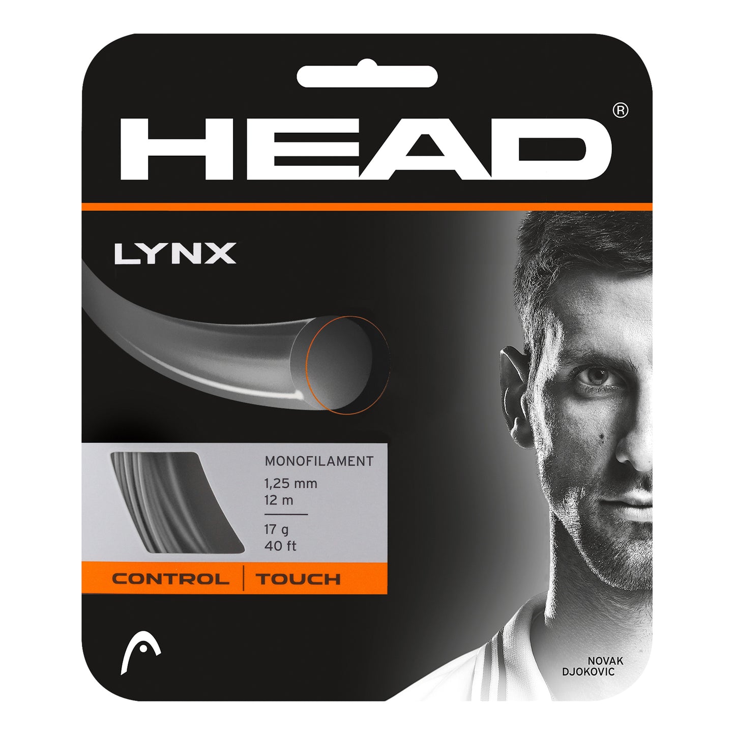 HEAD Lynx Výpletová Sada 12m - Antrazitová HEAD Lynx Výpletová Sada 12m - Antrazitová
