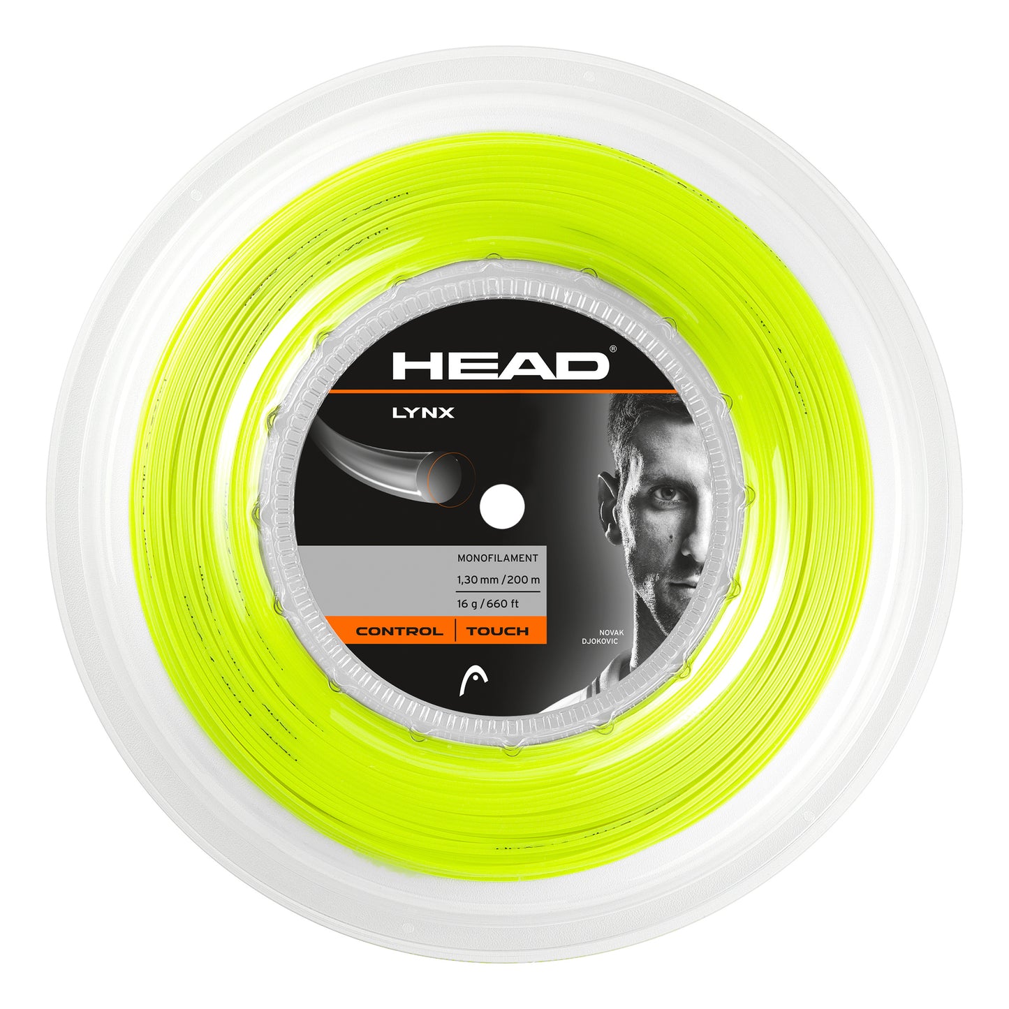 HEAD Lynx Výplet-Role 200m-Neonově Žlutá HEAD Lynx Výplet-Role 200m-Neonově Žlutá