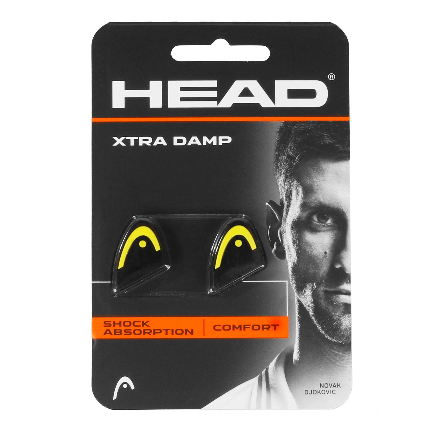 HEAD Xtra Tlumítko vibrací Dvojité balení-žlutá HEAD Xtra Tlumítko vibrací Dvojité balení-žlutá