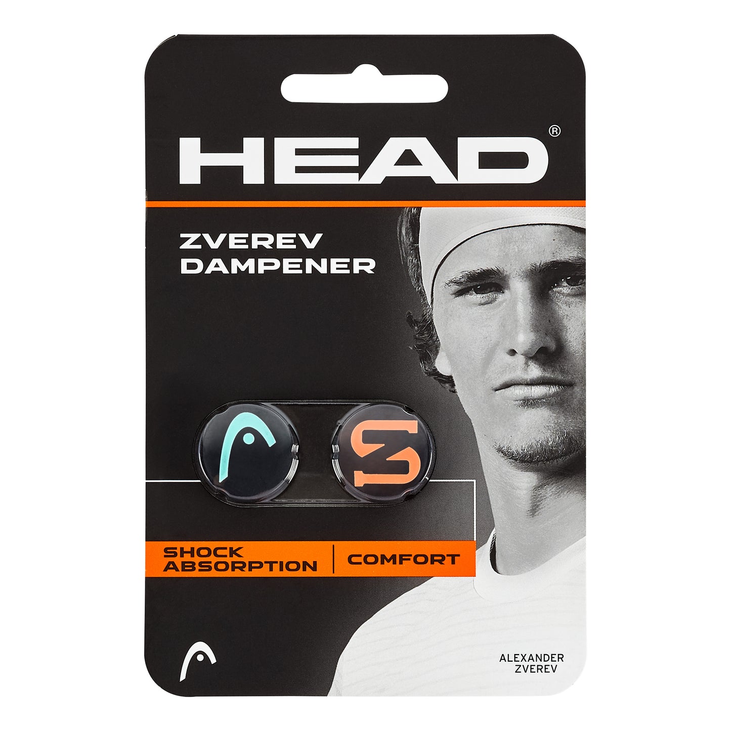HEAD Zverev Tlumítko Vibrací 2ks V Baleni - Vícebarevné HEAD Zverev Tlumítko Vibrací 2ks V Baleni - Vícebarevné