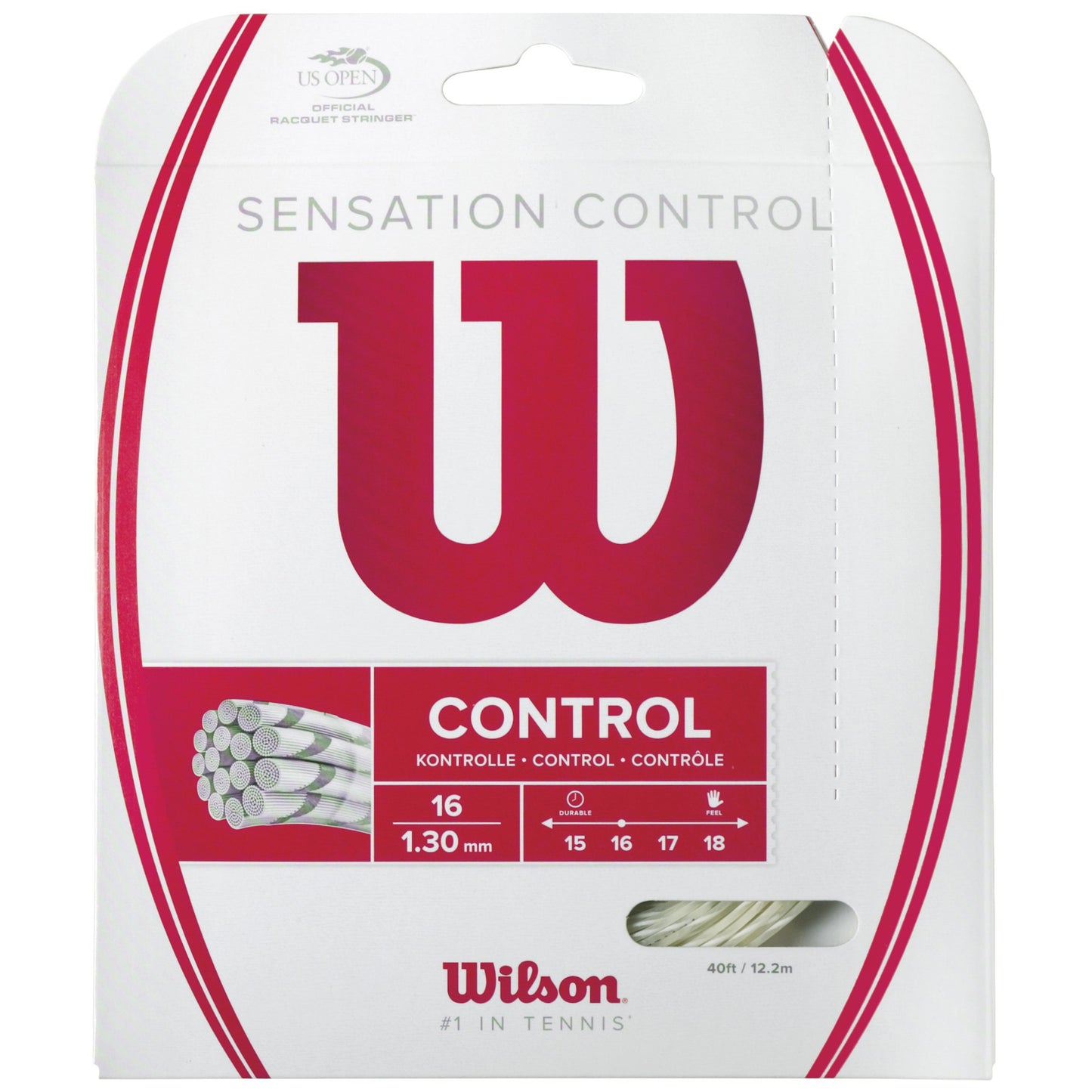 Wilson Sensation Control Výpletová Sada 12,2m-Přírodní Barvy Wilson Sensation Control Výpletová Sada 12,2m-Přírodní Barvy