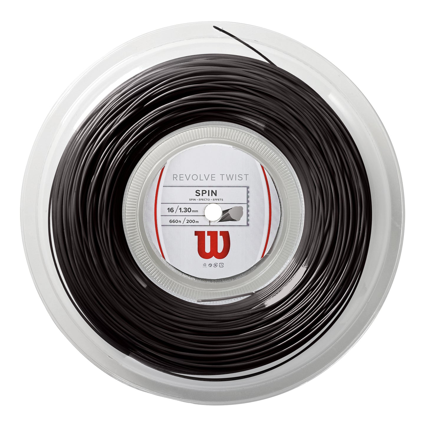Wilson Revolve Twist Výplet-Role 200m-Šedá Wilson Revolve Twist Výplet-Role 200m-Šedá