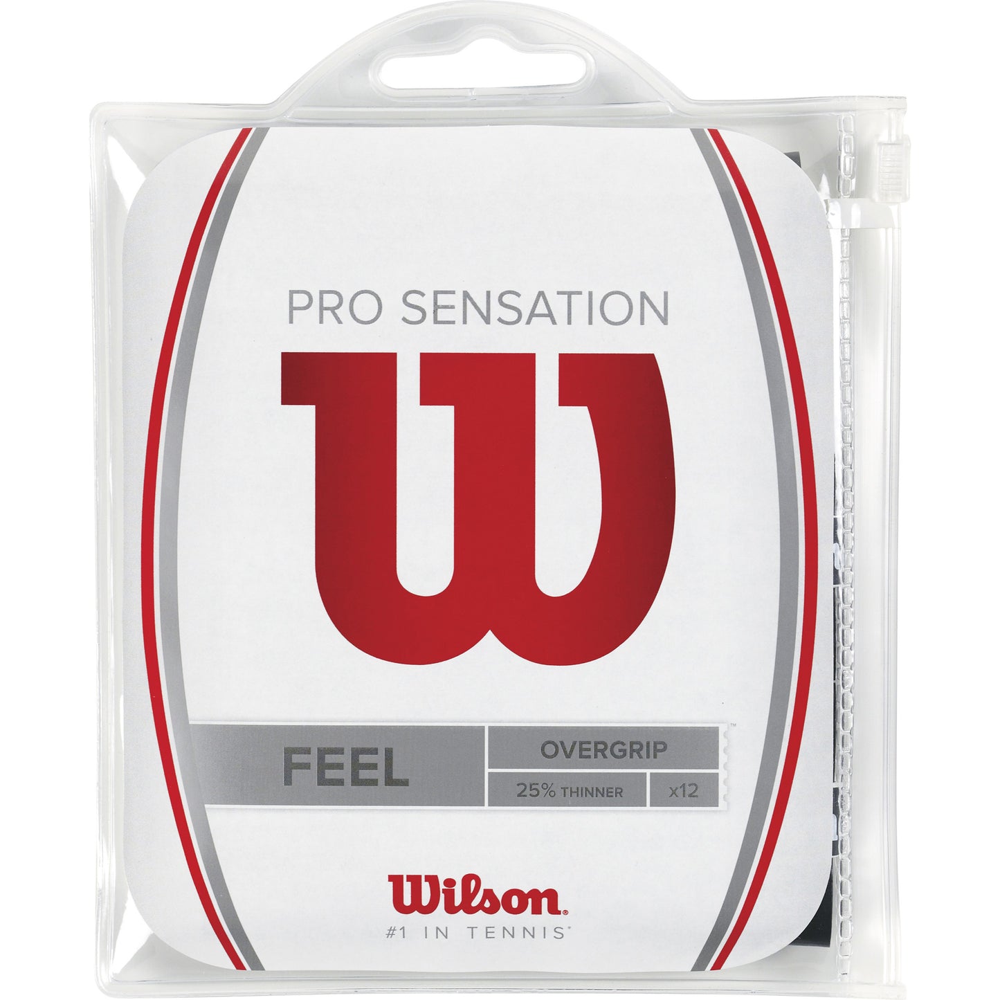 Wilson Pro Overgrip Sensation 12ks baleni - černá Wilson Pro Overgrip Sensation 12ks baleni - černá