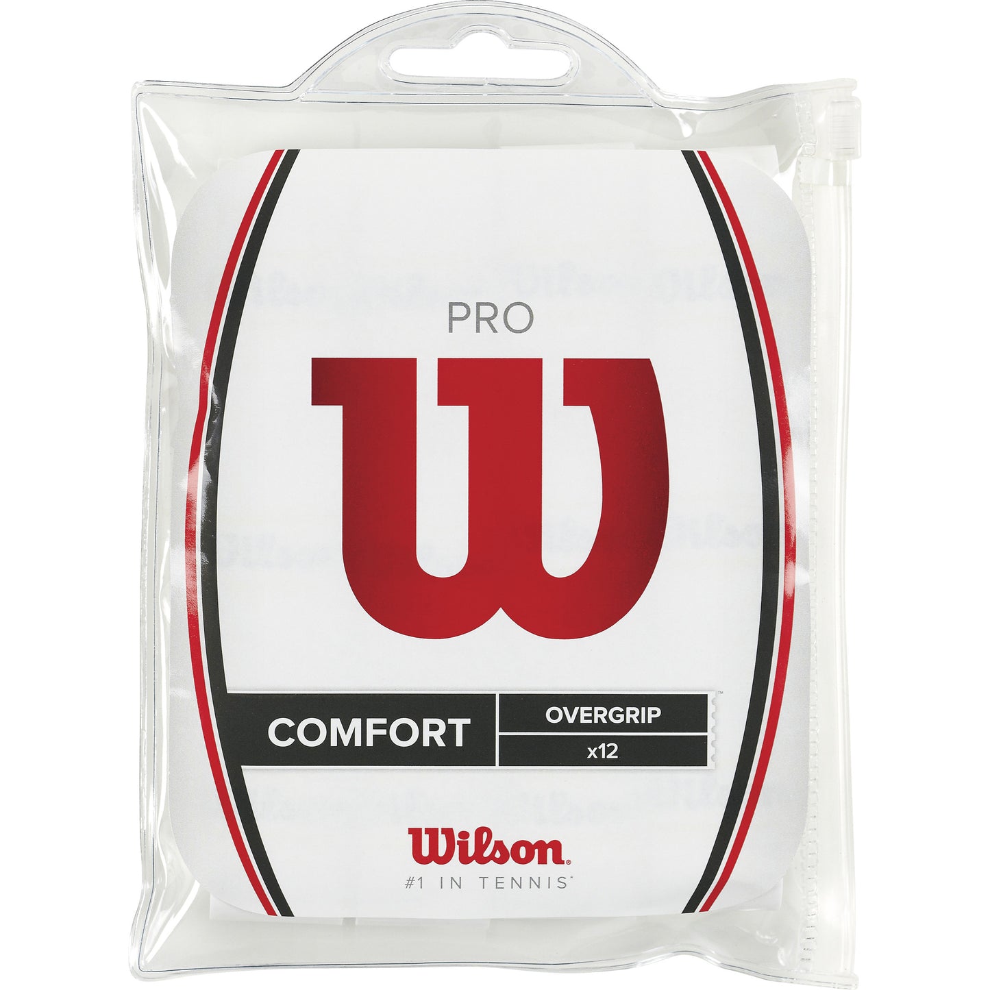 Wilson Pro Overgrip 12ks Baleni-Bílá Wilson Pro Overgrip 12ks Baleni-Bílá