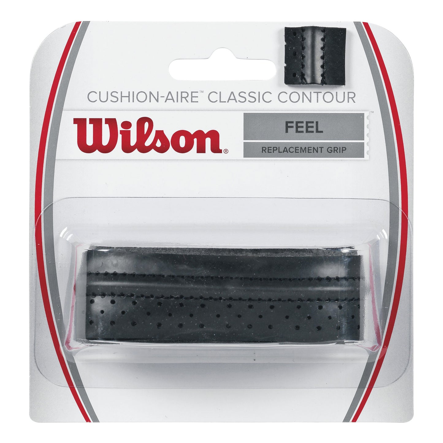 Wilson Tour Cushion-Aire Classic Contour 1ks V Balení-Černá Wilson Tour Cushion-Aire Classic Contour 1ks V Balení-Černá