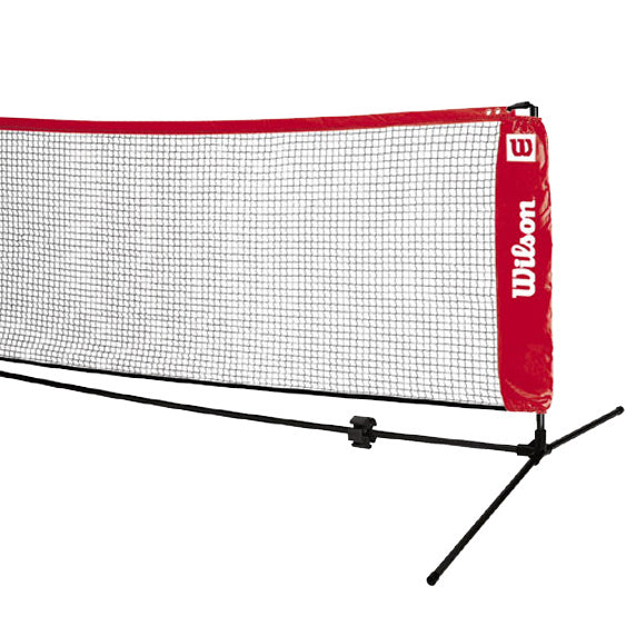 Wilson EZ Tenisová Síť 6,10m - Černá,Červená Wilson EZ Tenisová Síť 6,10m - Černá,Červená