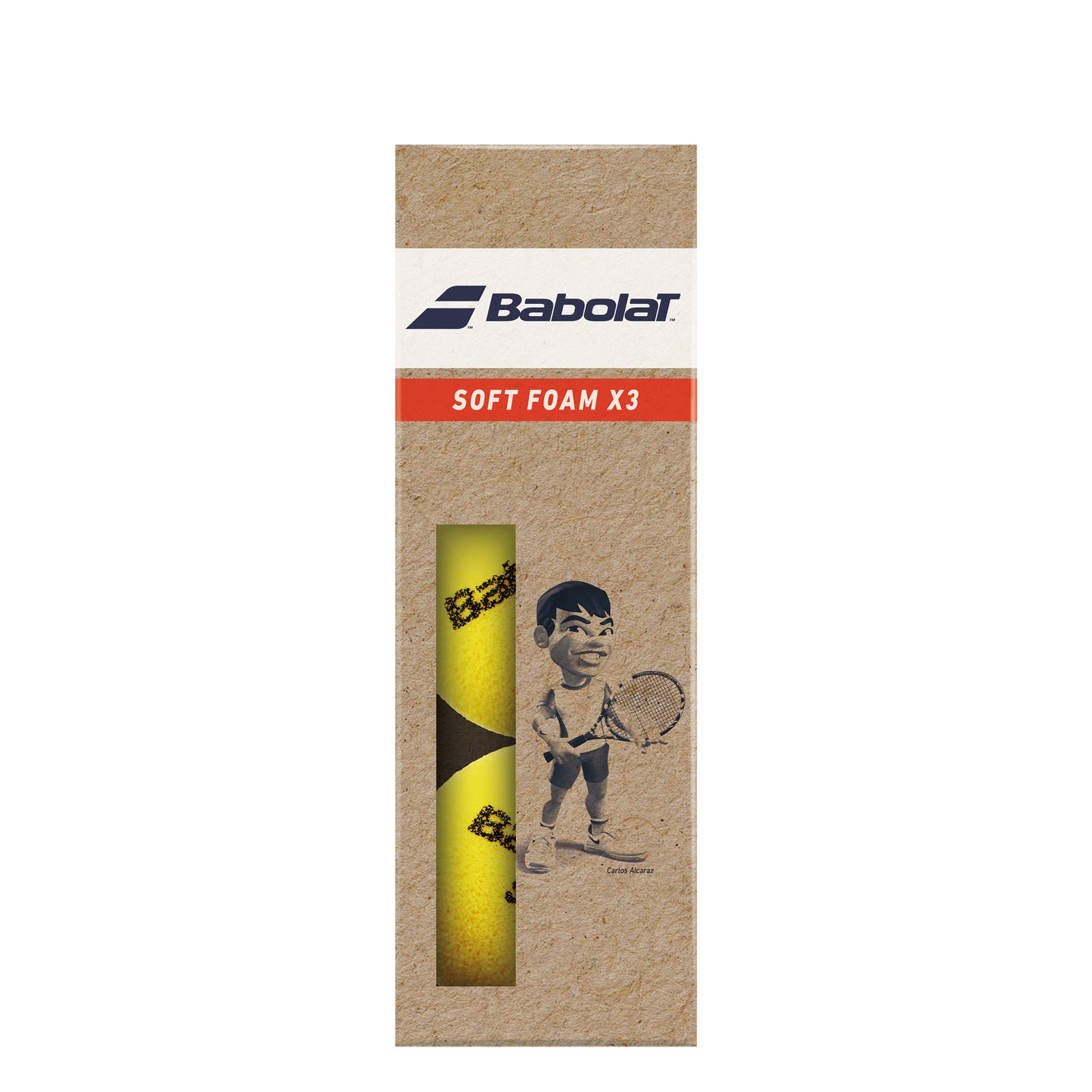 Babolat Soft Foam 3ks V Baleni Babolat Soft Foam 3ks V Baleni