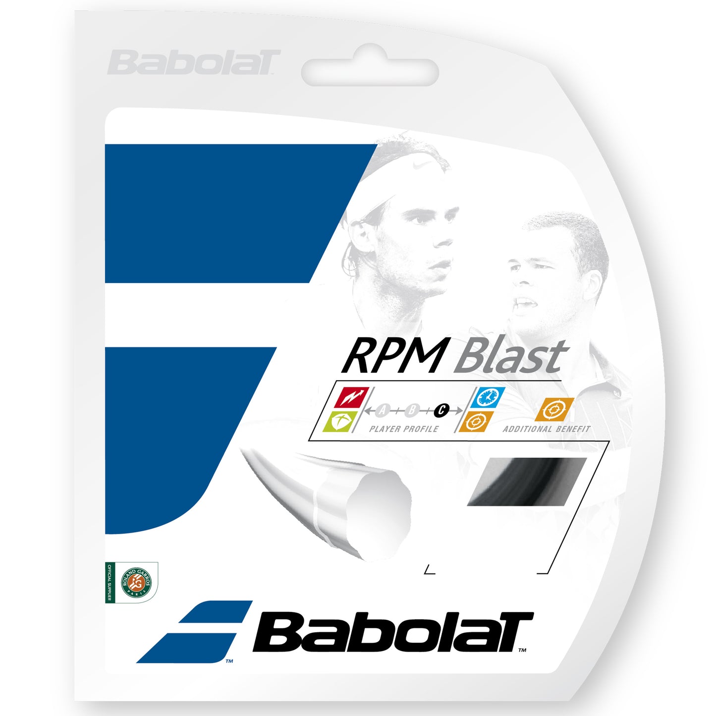 Babolat RPM Blast Výpletová Sada 12m - Černá Babolat RPM Blast Výpletová Sada 12m - Černá