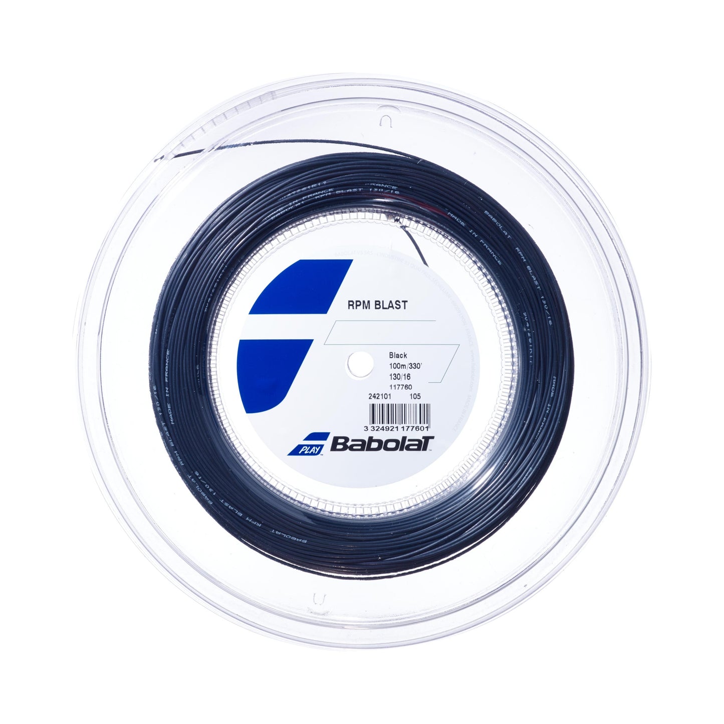 Babolat RPM Blast Výplet - Role 100m - Černá Babolat RPM Blast Výplet - Role 100m - Černá