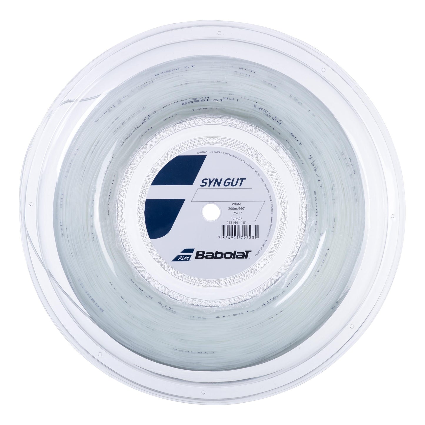Babolat Synthetic Gut Výplet-Role 200m-Bílá Babolat Synthetic Gut Výplet-Role 200m-Bílá
