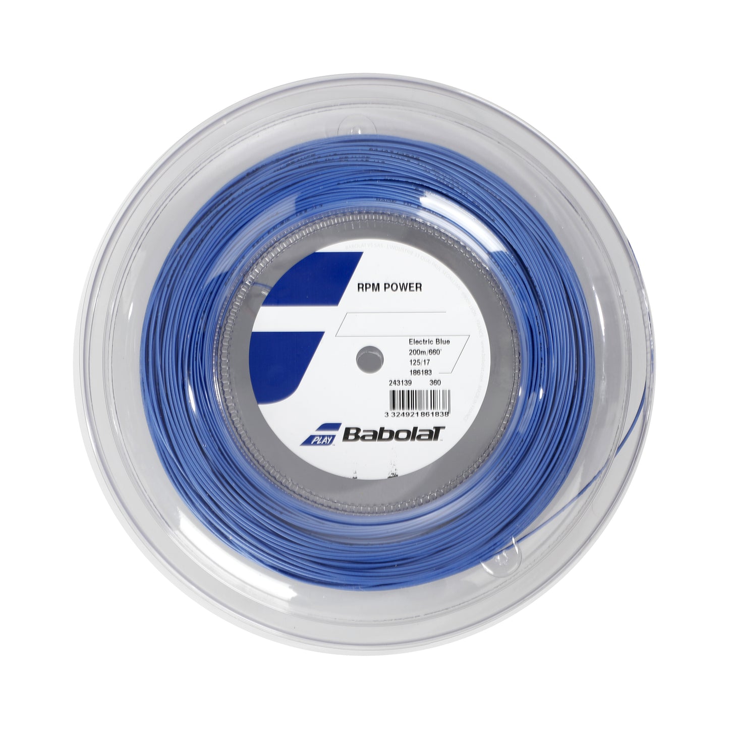 Babolat RPM Power Výplet-Role 200m-Modrá Babolat RPM Power Výplet-Role 200m-Modrá