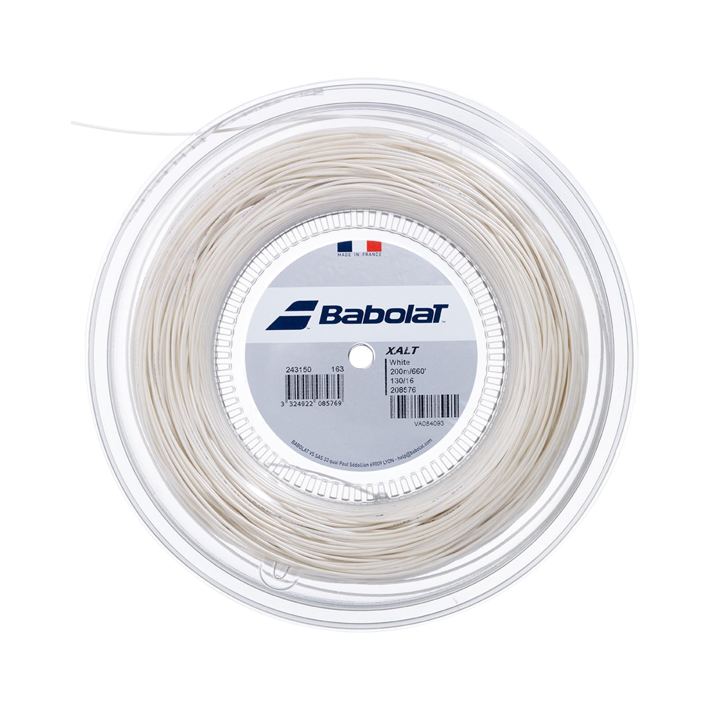 Babolat Xalt Výplet-Role 200m-Bílá Babolat Xalt Výplet-Role 200m-Bílá