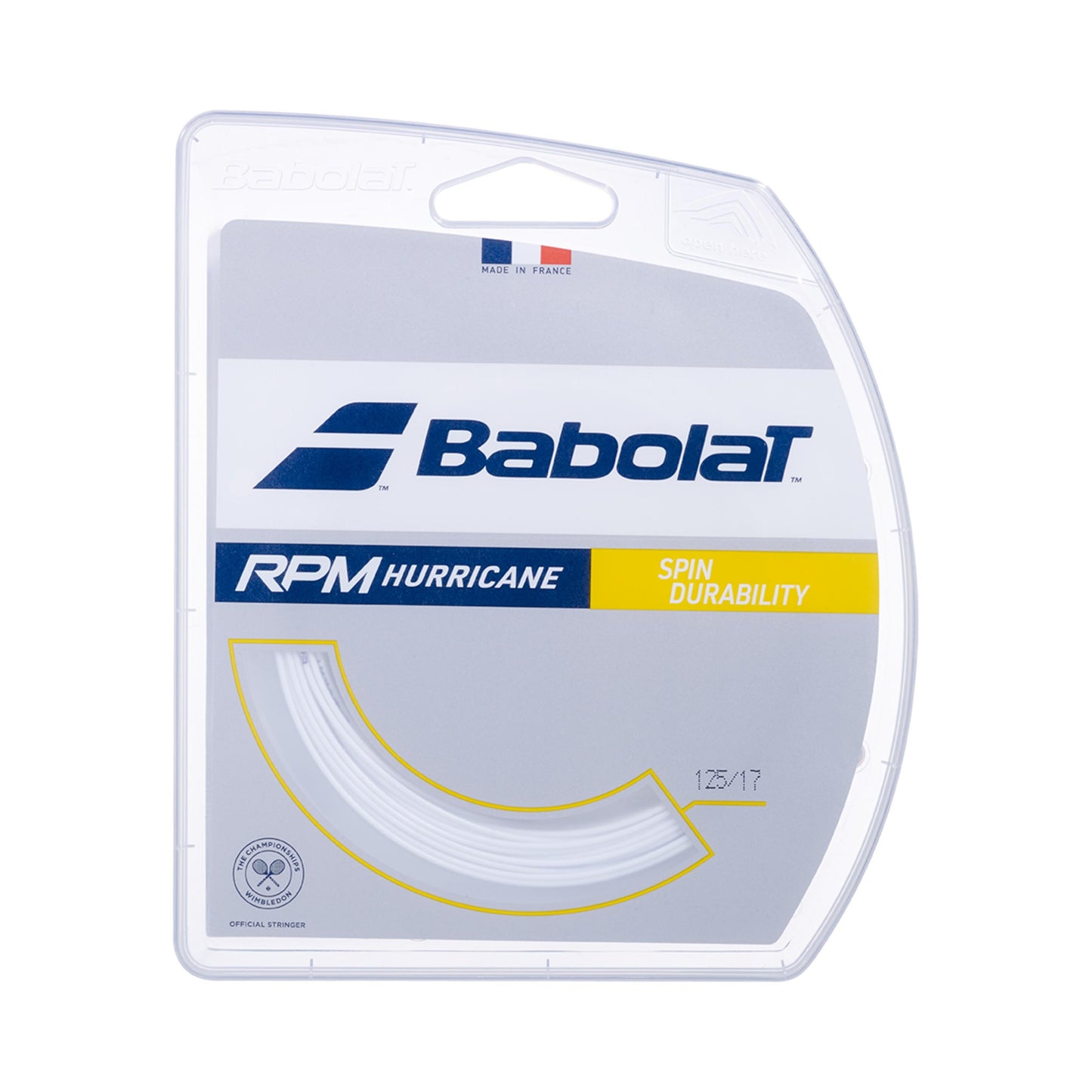 Babolat RPM Hurricane Výpletová Sada 12m-Bílá Babolat RPM Hurricane Výpletová Sada 12m-Bílá