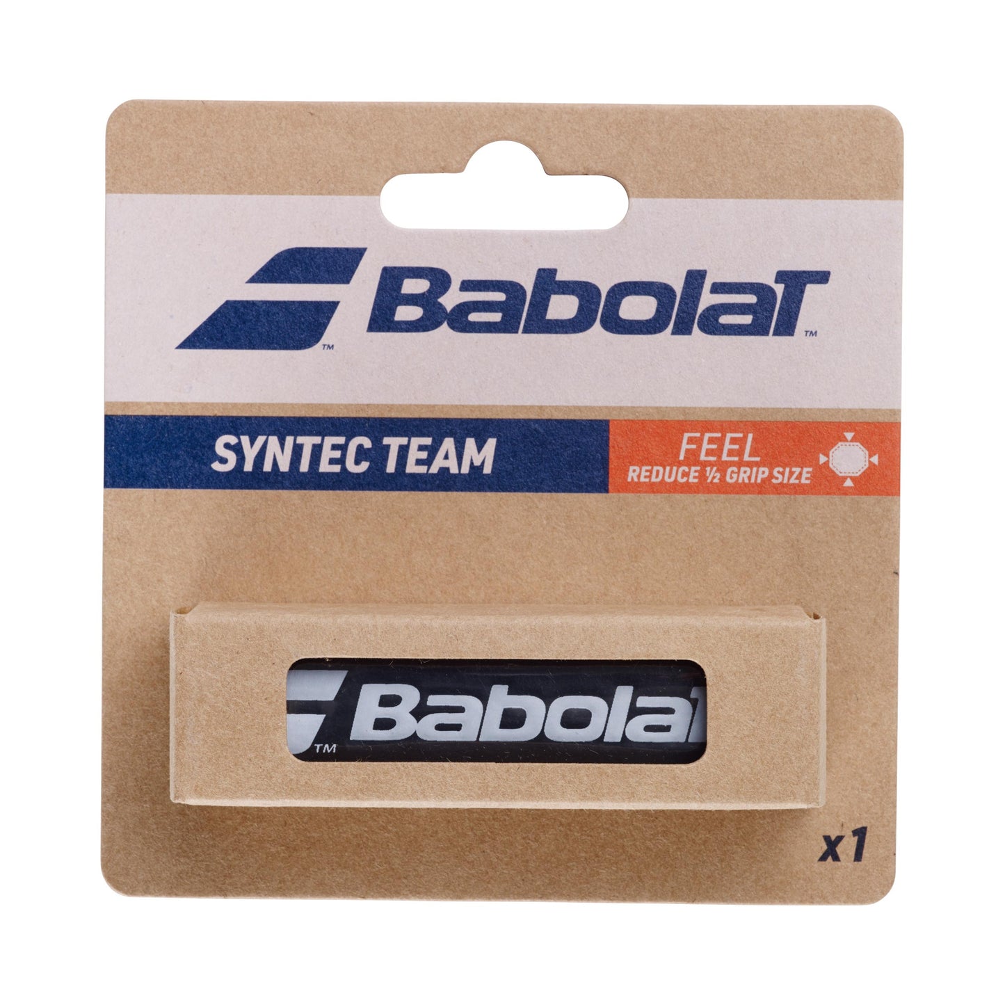 Babolat Team Syntec Team 1ks V Balení-Černá Babolat Team Syntec Team 1ks V Balení-Černá