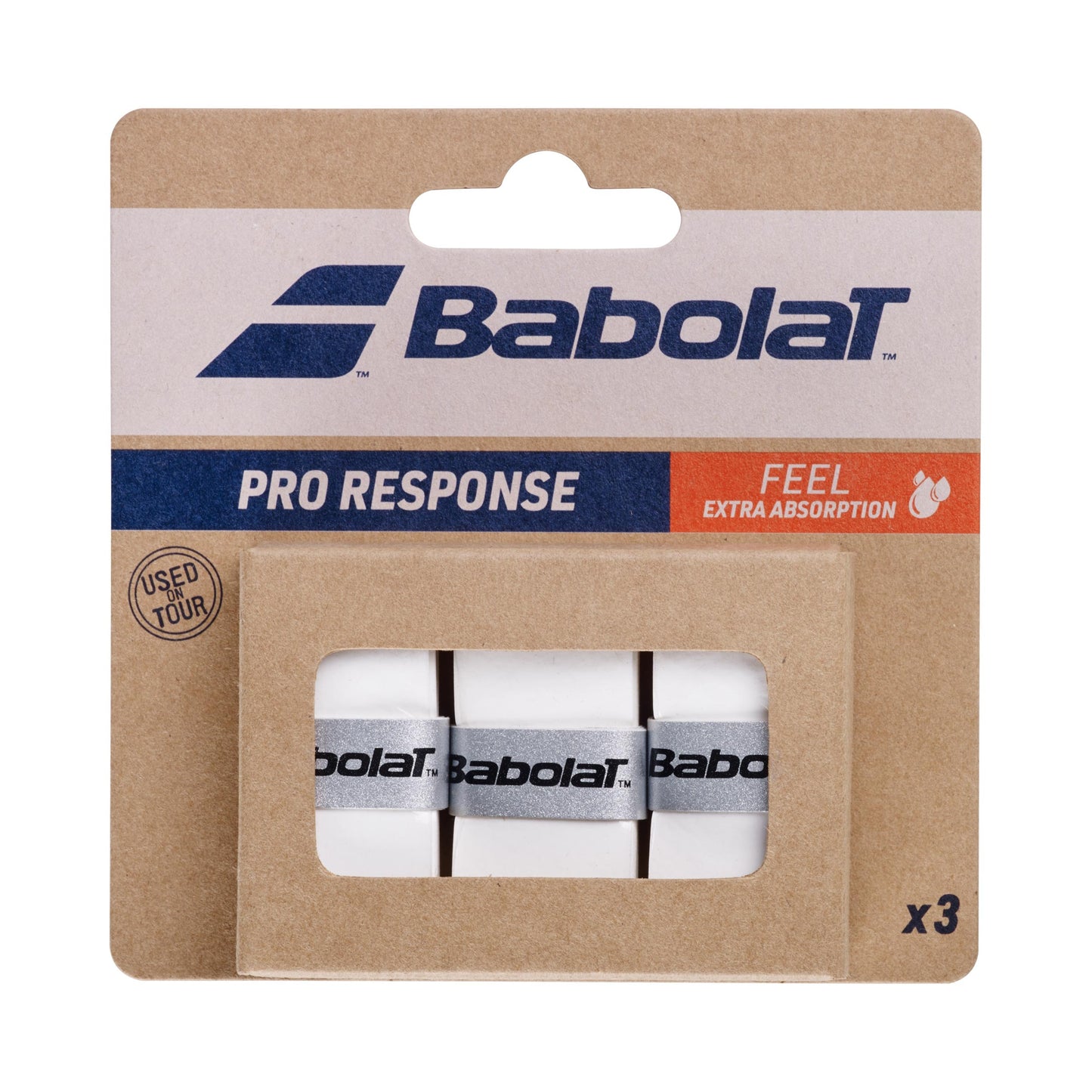 Babolat Pro Response 3ks V Baleni-Bílá Babolat Pro Response 3ks V Baleni-Bílá