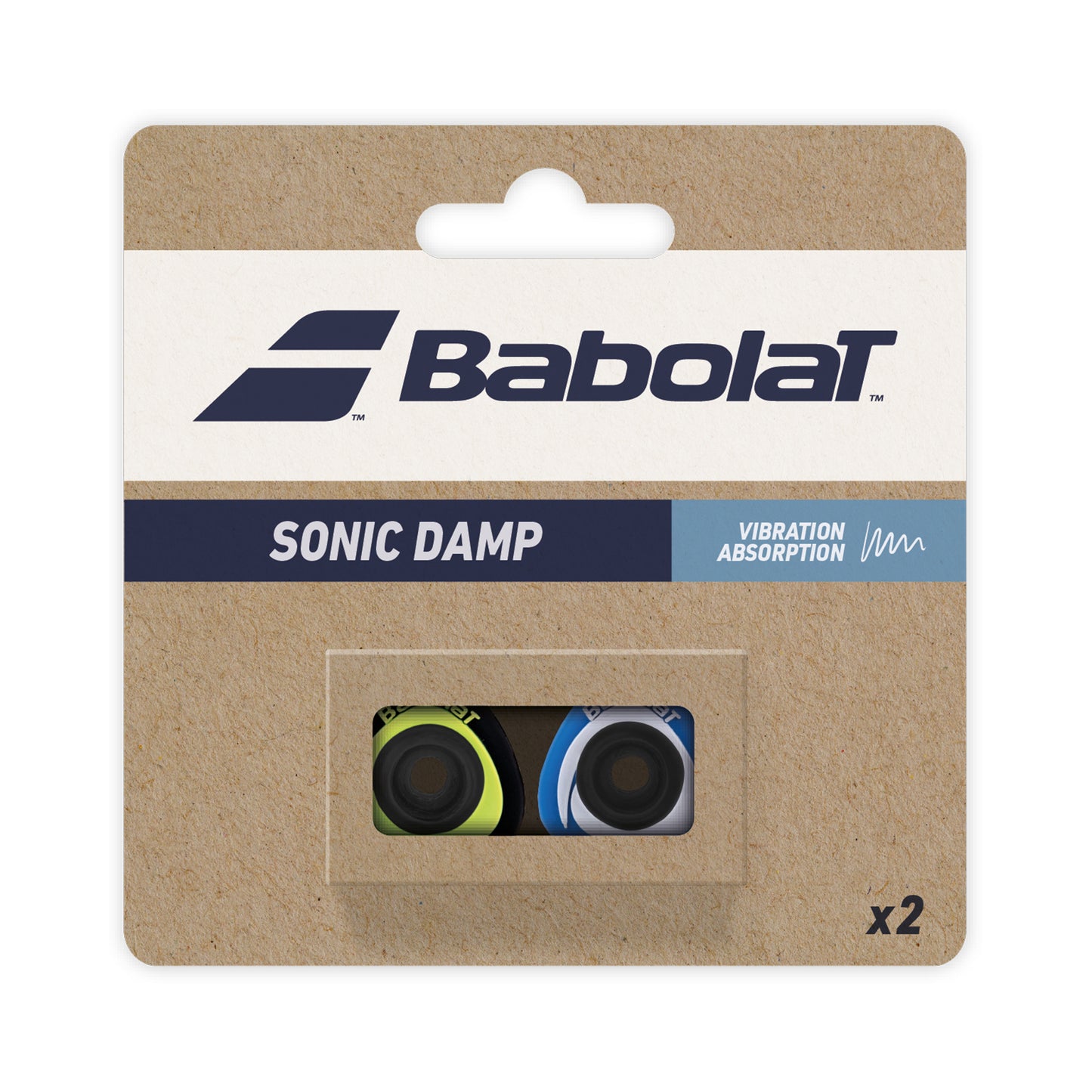 Babolat Sonic Damp Tlumítko Vibrací 2ks V Baleni-Žlutá,Žlutá Babolat Sonic Damp Tlumítko Vibrací 2ks V Baleni-Žlutá,Žlutá