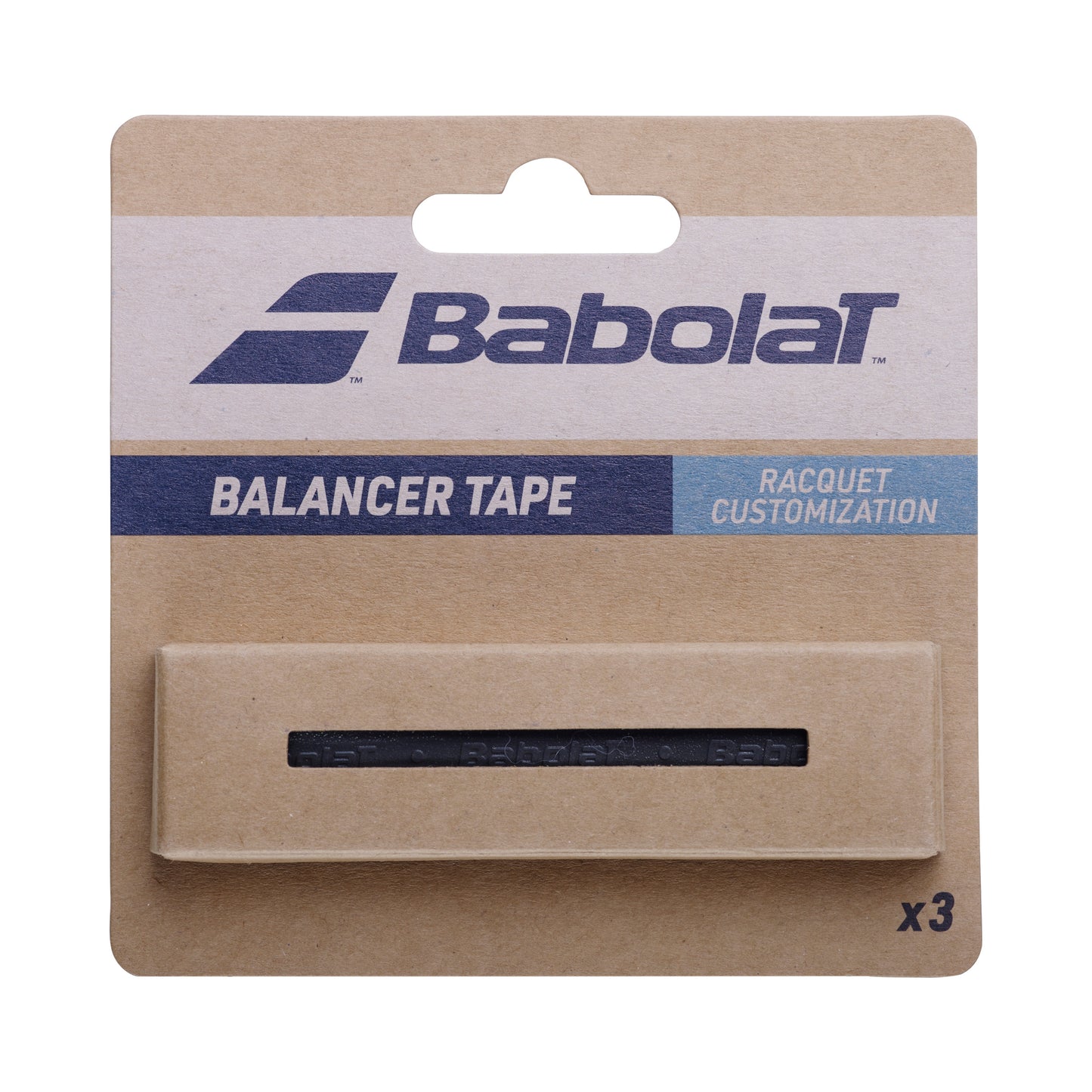 Babolat Balancer Tape 3x3 Nálepka Na Ochranu Rakety-Černá Babolat Balancer Tape 3x3 Nálepka Na Ochranu Rakety-Černá
