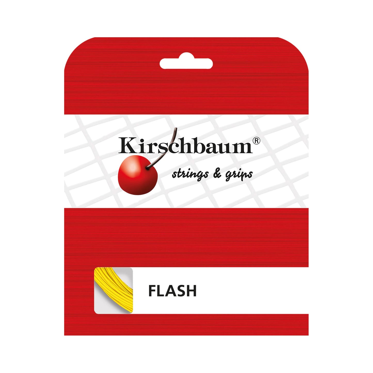 Kirschbaum Flash Výpletová Sada-Žlutá Kirschbaum Flash Výpletová Sada-Žlutá