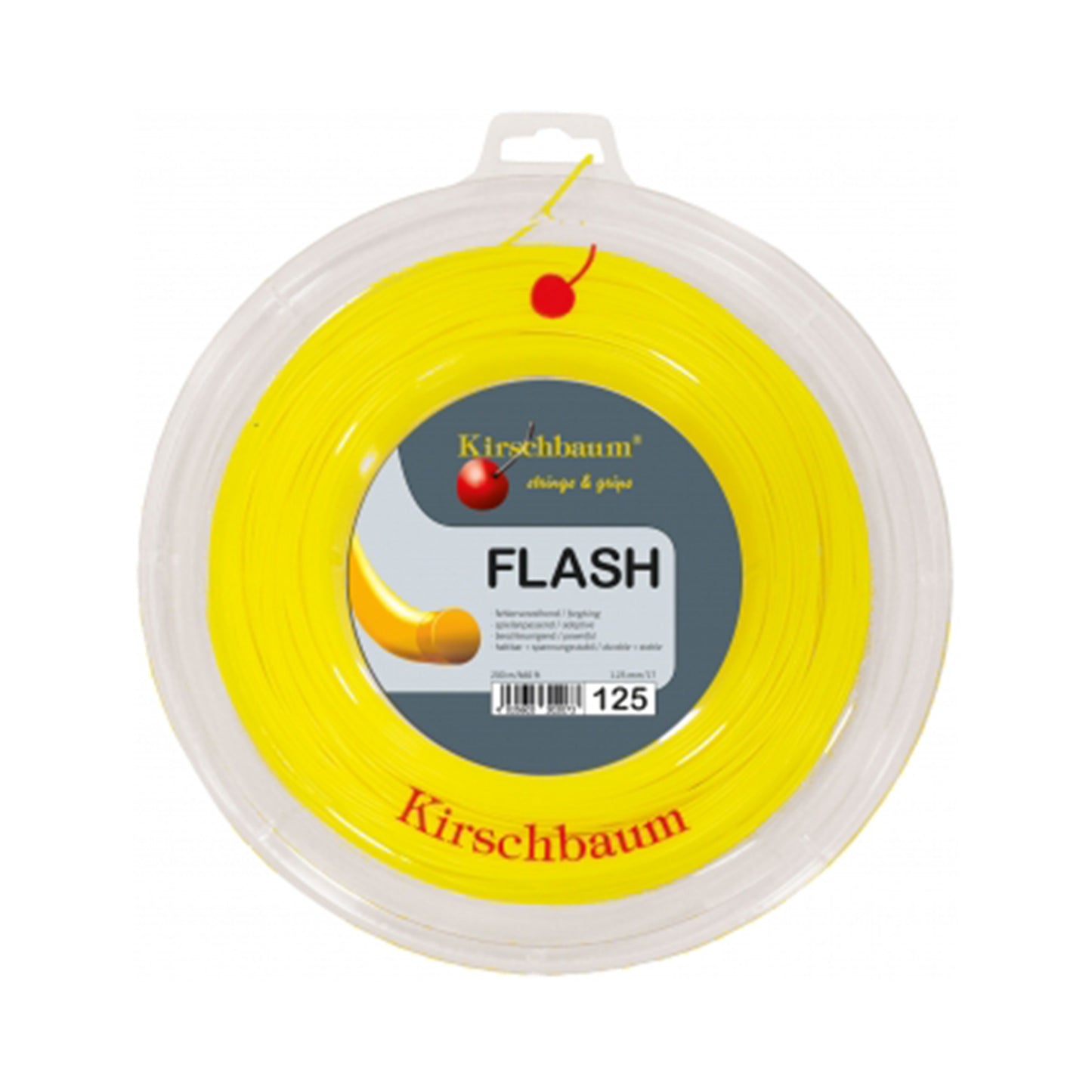 Kirschbaum Flash Výplet-Role 200m-Žlutá Kirschbaum Flash Výplet-Role 200m-Žlutá