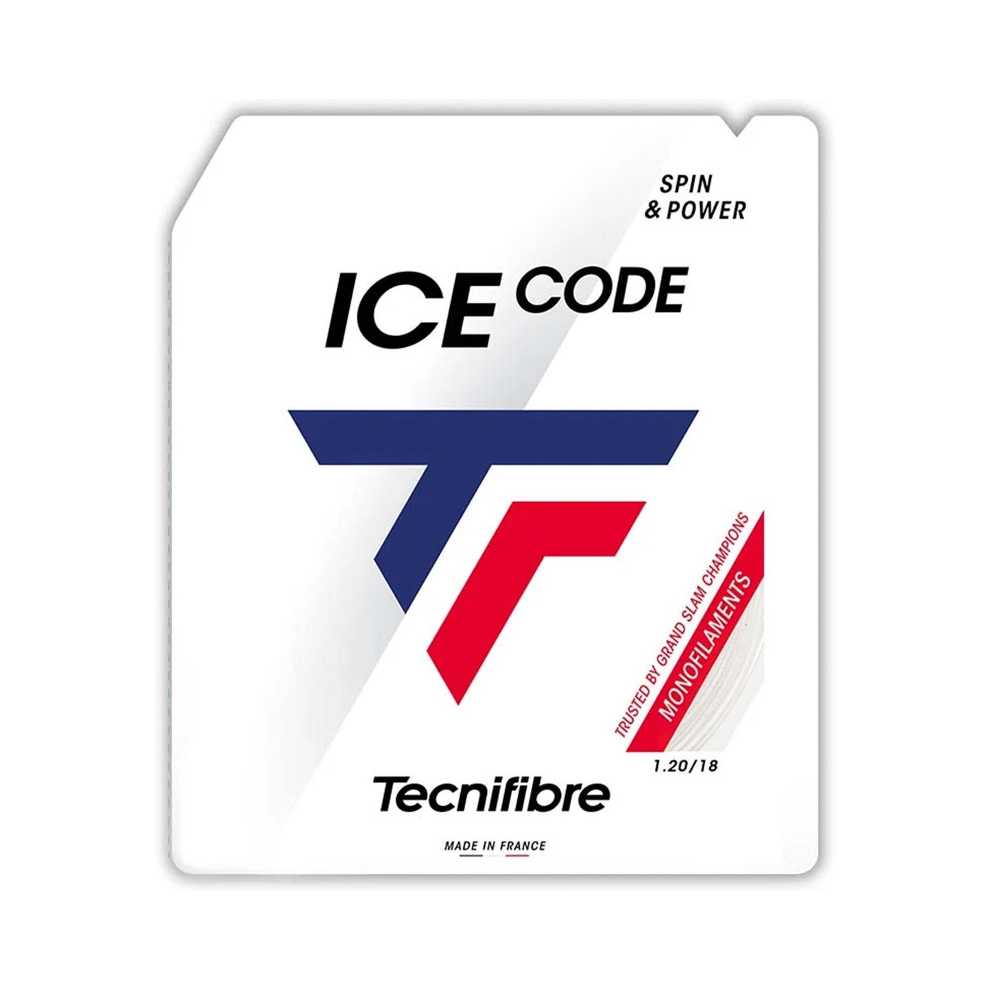 Tecnifibre Ice Code Výpletová Sada 12m - Bílá Tecnifibre Ice Code Výpletová Sada 12m - Bílá