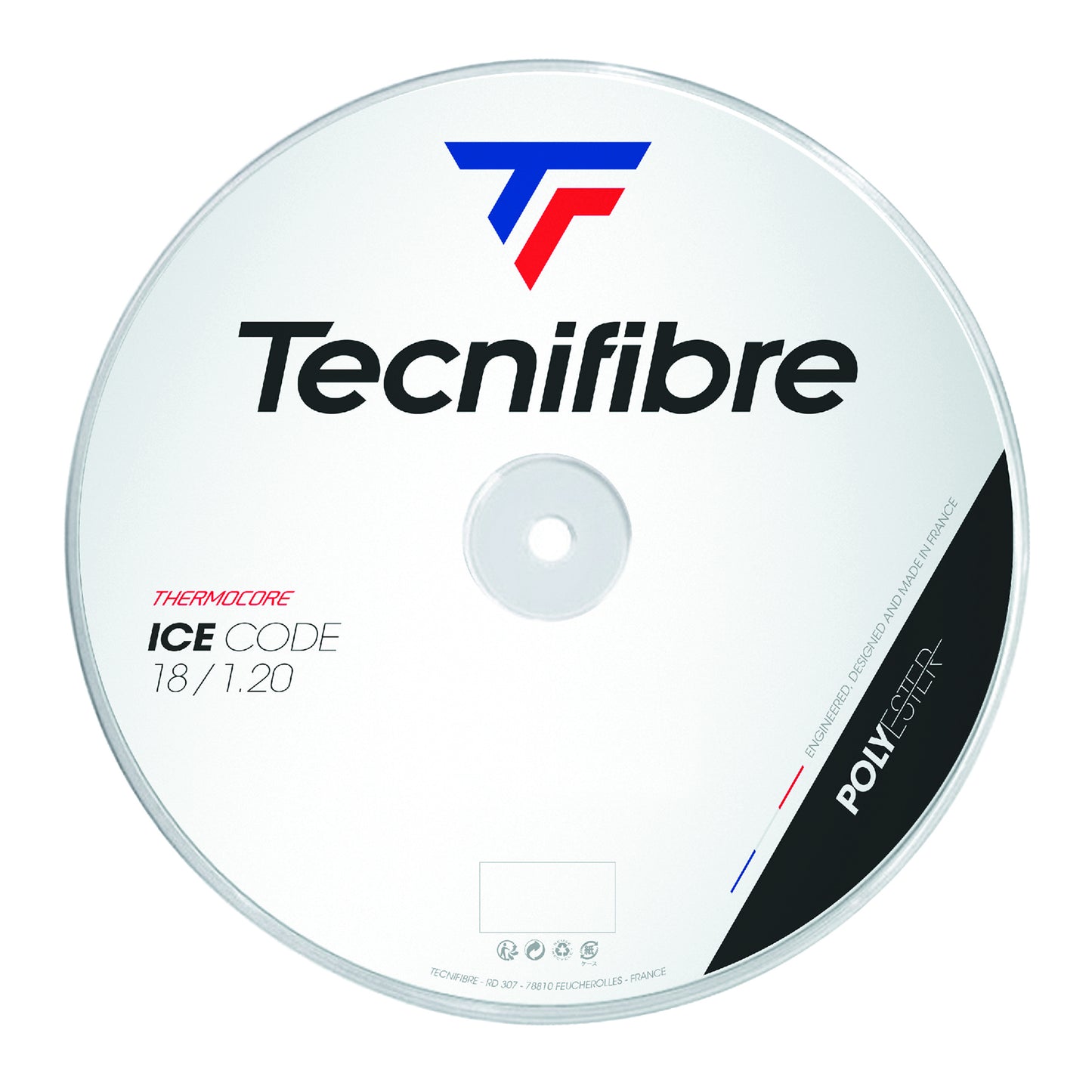 Tecnifibre Ice Code Výplet-Role 200m-Bílá Tecnifibre Ice Code Výplet-Role 200m-Bílá