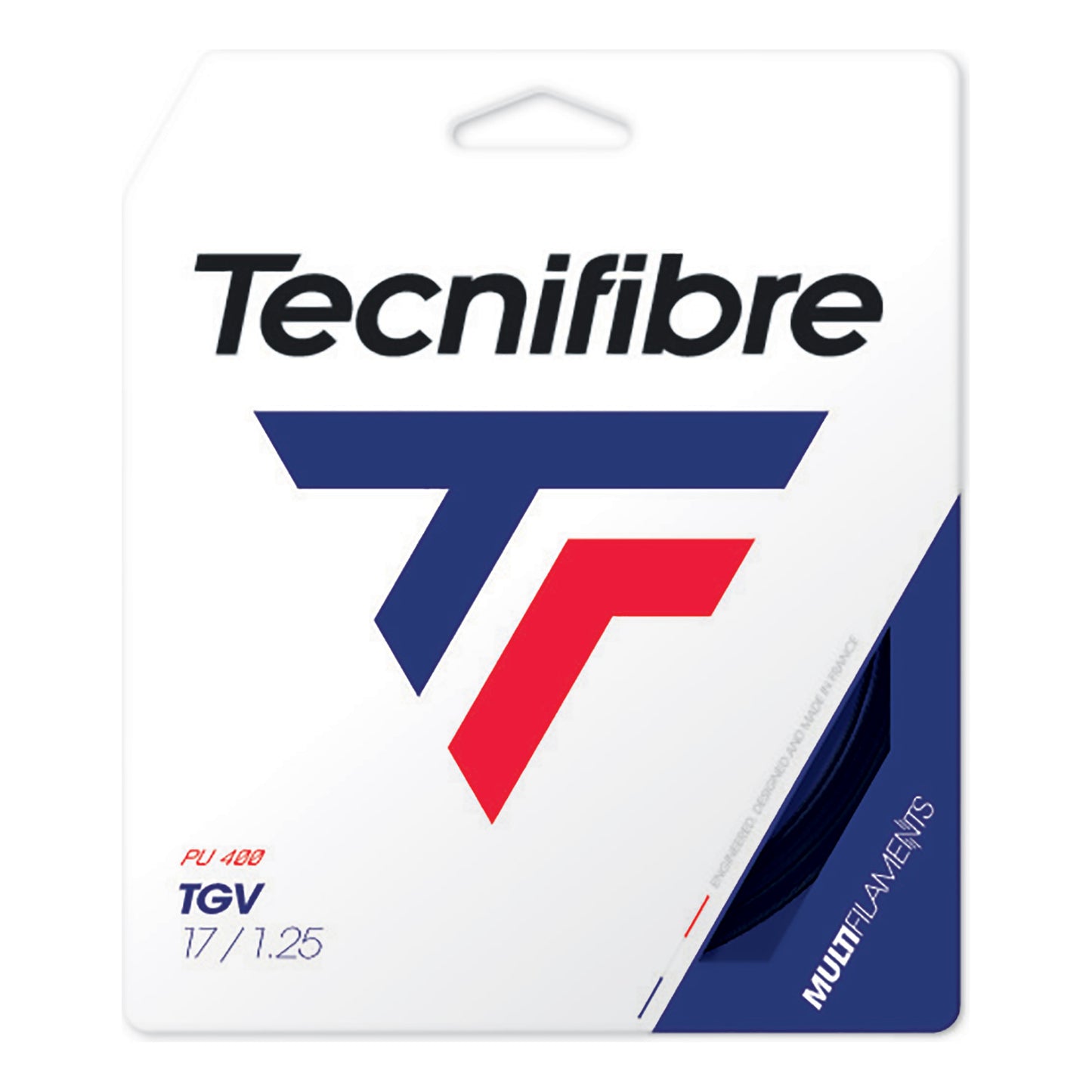 Tecnifibre TGV 12m Výpletová Sada - Černá Tecnifibre TGV 12m Výpletová Sada - Černá