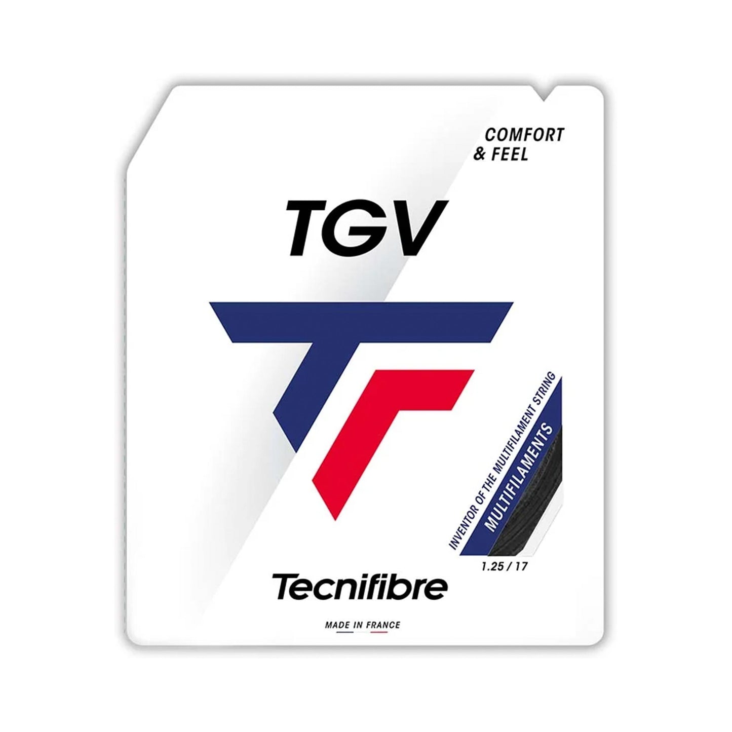 Tecnifibre TGV 12m Výpletová Sada - Černá Tecnifibre TGV 12m Výpletová Sada - Černá
