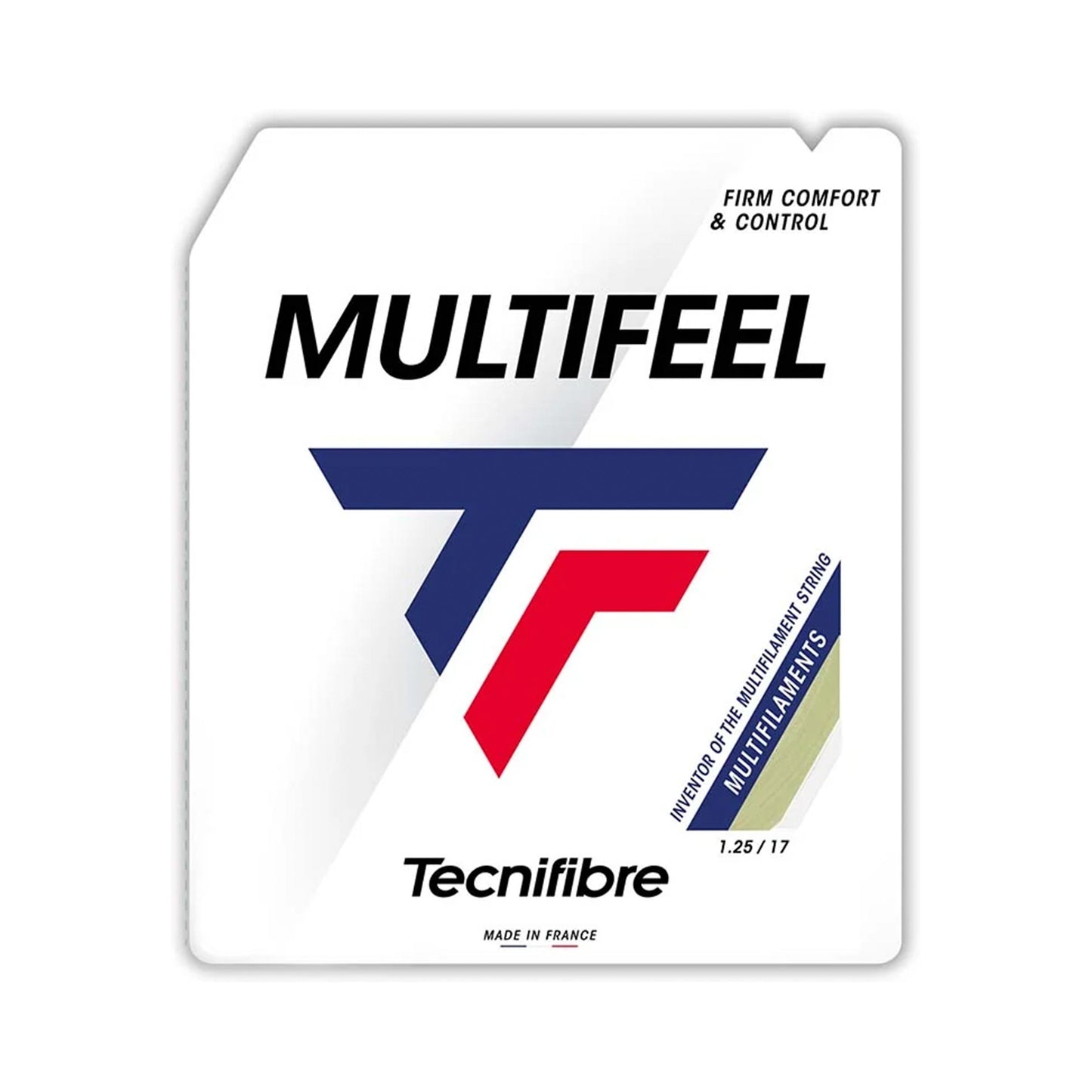 Tecnifibre Multifeel 12m Výpletová Sada-Přírodní Barvy Tecnifibre Multifeel 12m Výpletová Sada-Přírodní Barvy