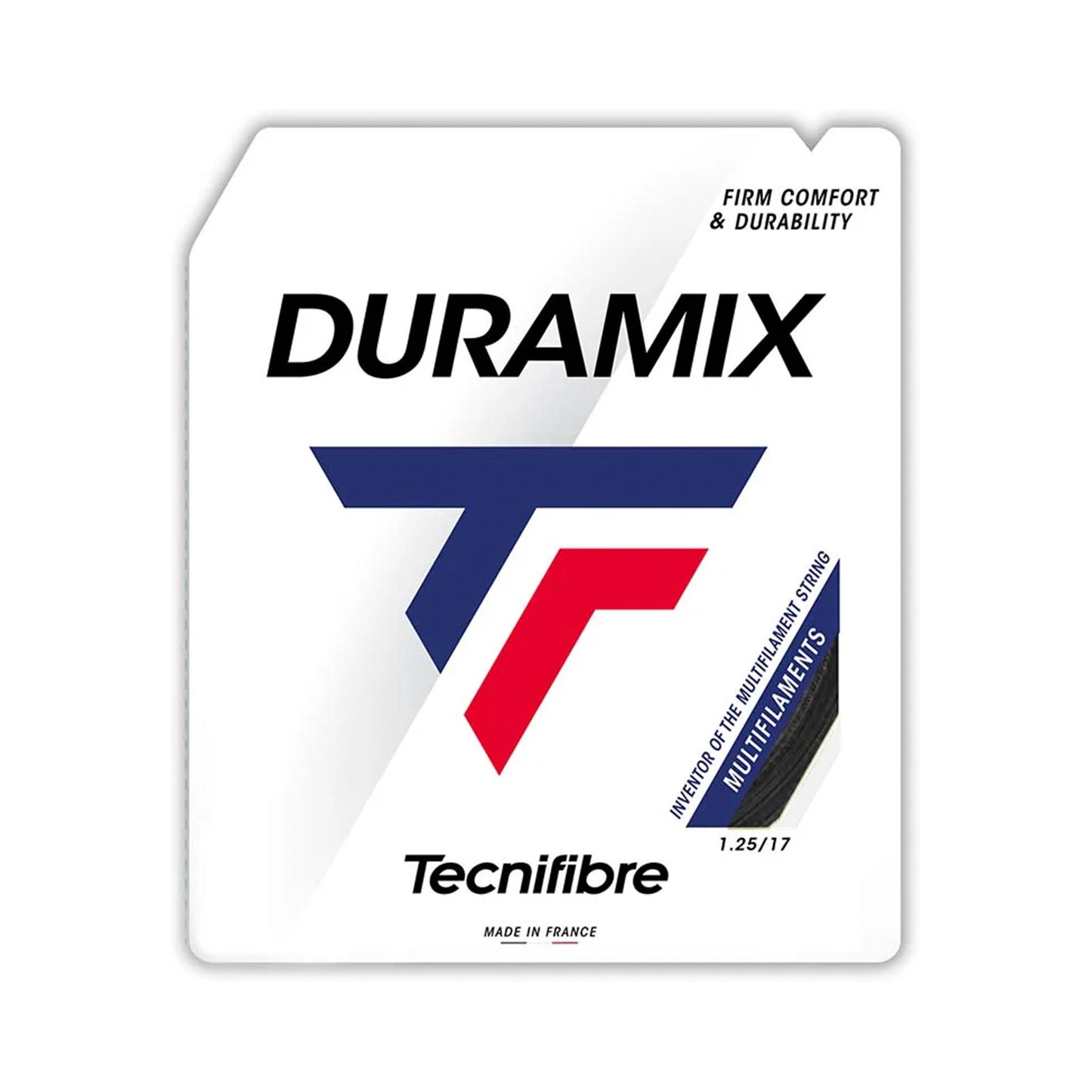 Tecnifibre Duramix HD 12m Výpletová Sada-Černá Tecnifibre Duramix HD 12m Výpletová Sada-Černá