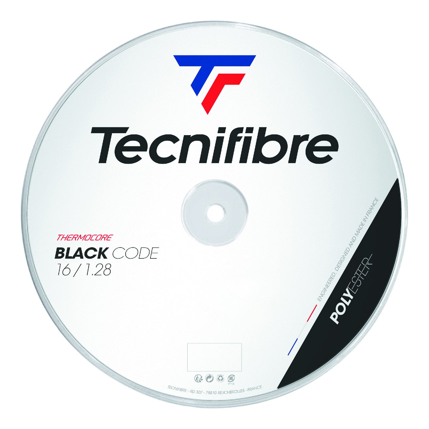 Tecnifibre Black Code Fire 200m Výplet-Role-Oranžová,Červená Tecnifibre Black Code Fire 200m Výplet-Role-Oranžová,Červená