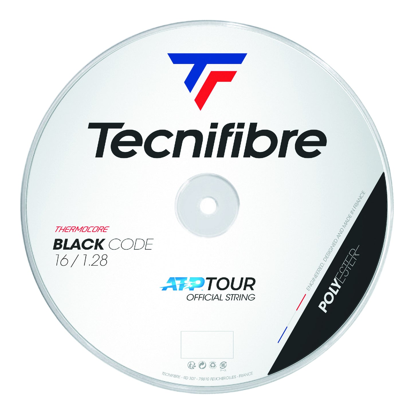Tecnifibre Black Code 200m Výplet-Role-Limetková Tecnifibre Black Code 200m Výplet-Role-Limetková