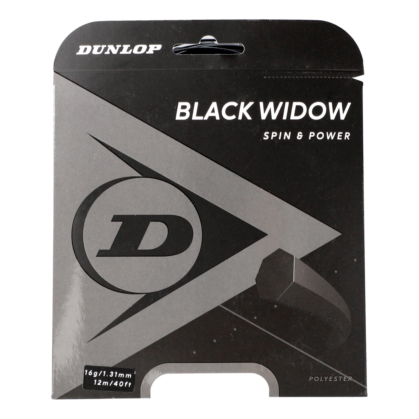 Dunlop Black Widow Výpletová Sada 12m-Černá Dunlop Black Widow Výpletová Sada 12m-Černá