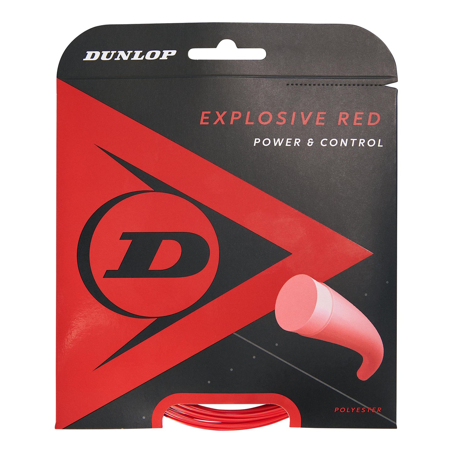 Dunlop Explosive Výpletová sada 12m - červená Dunlop Explosive Výpletová sada 12m - červená