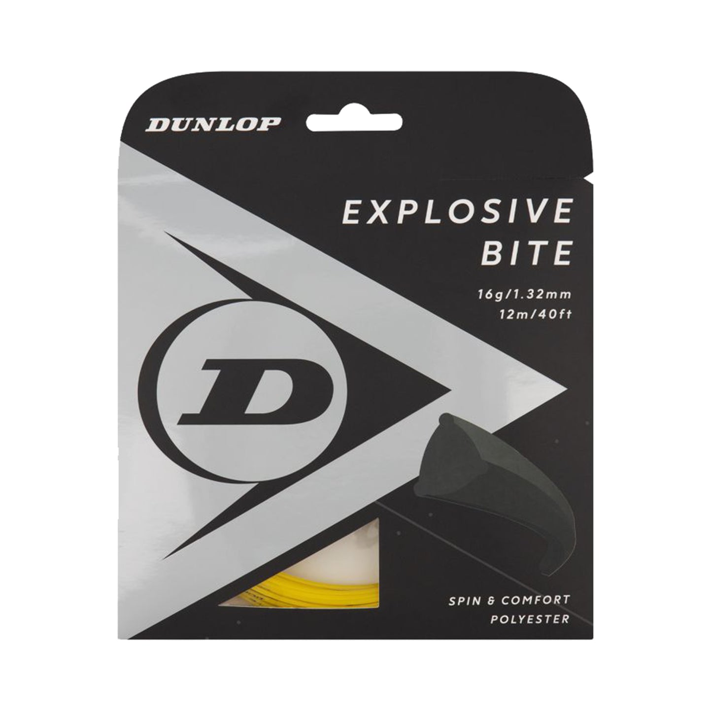 Dunlop Explosive Bite Výpletová sada 12m - žlutá Dunlop Explosive Bite Výpletová sada 12m - žlutá