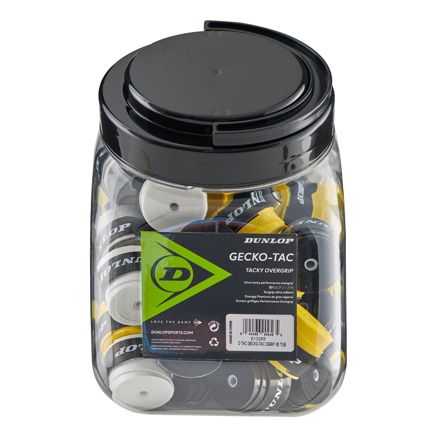 Dunlop Gecko-Tac 60ks Balení-Vícebarevné Dunlop Gecko-Tac 60ks Balení-Vícebarevné
