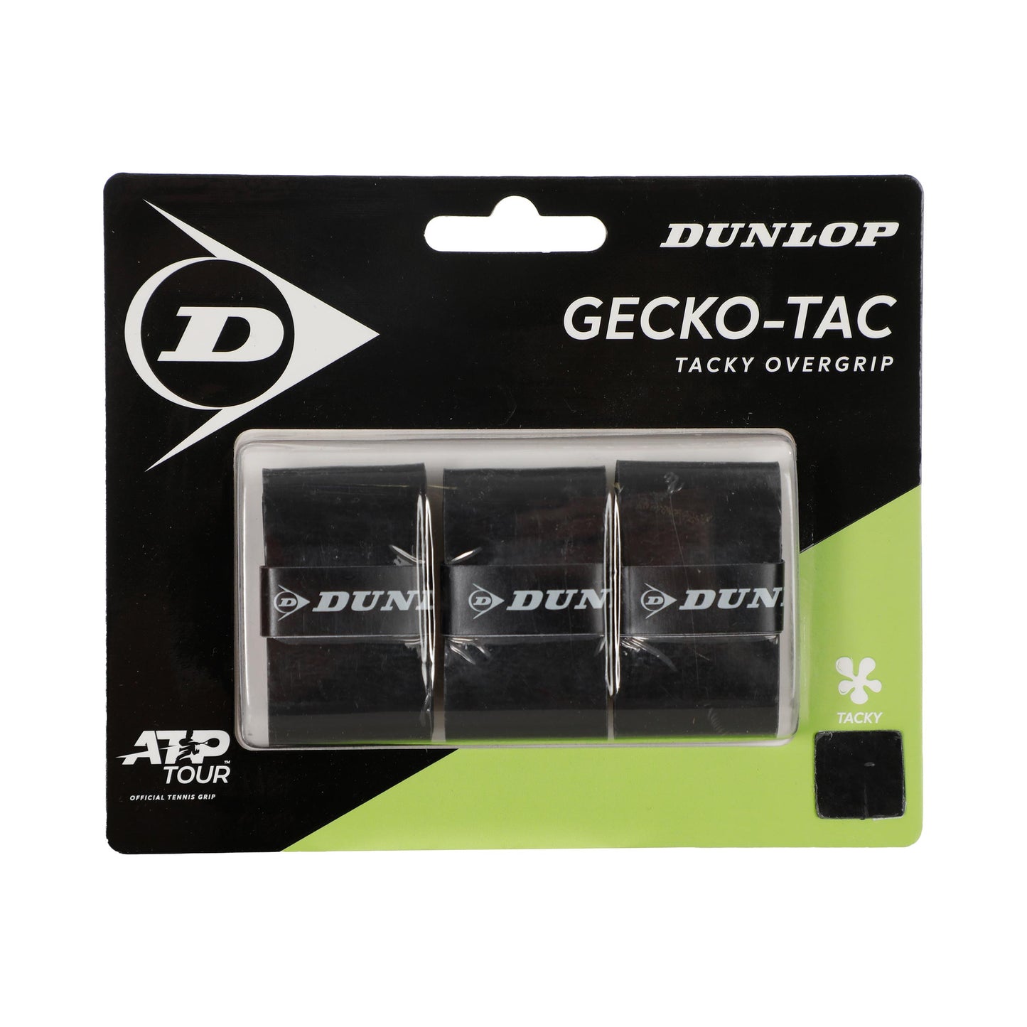 Dunlop Gecko-Tac 3ks v baleni - černá Dunlop Gecko-Tac 3ks v baleni - černá