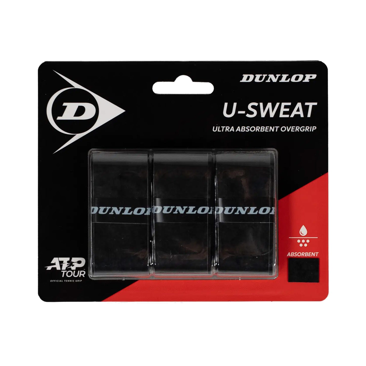 Dunlop U-Sweat 3ks v baleni - černá Dunlop U-Sweat 3ks v baleni - černá