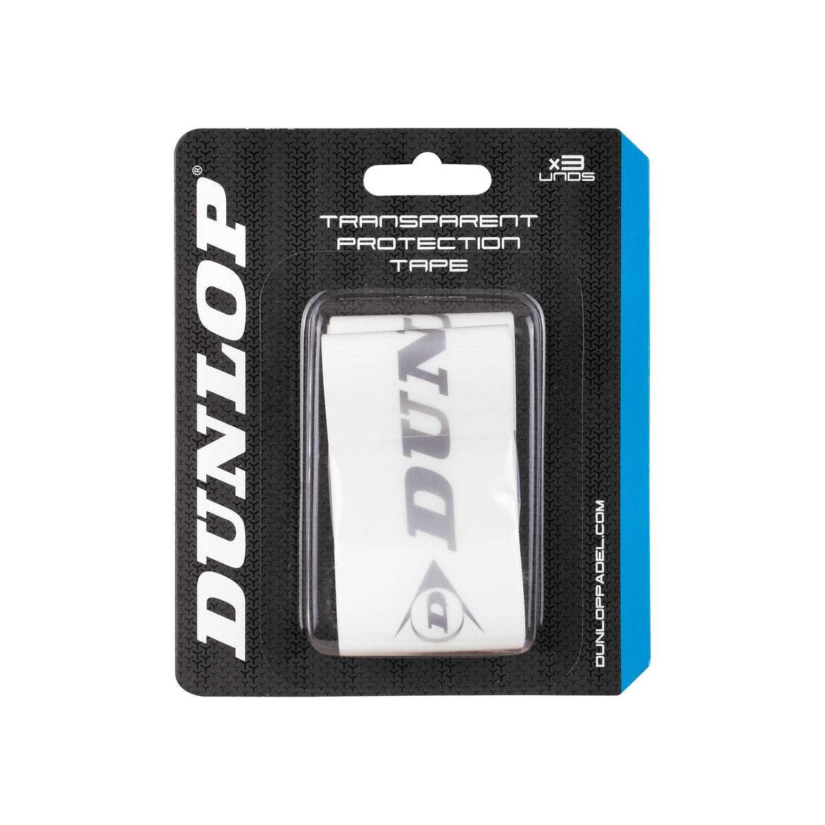 Dunlop Padel Transparent Pro Tape Ochranná Páska Na Rakety-Průhledný Dunlop Padel Transparent Pro Tape Ochranná Páska Na Rakety-Průhledný