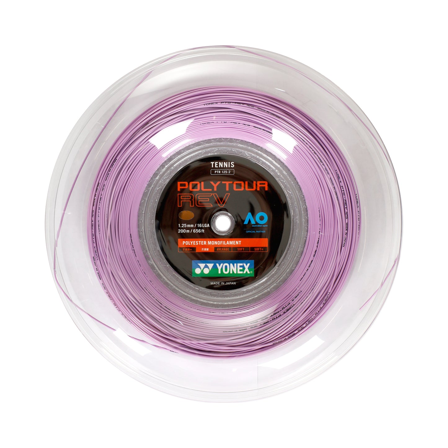 Yonex Poly Tour Rev Výplet-Role 200m-Fialová Yonex Poly Tour Rev Výplet-Role 200m-Fialová